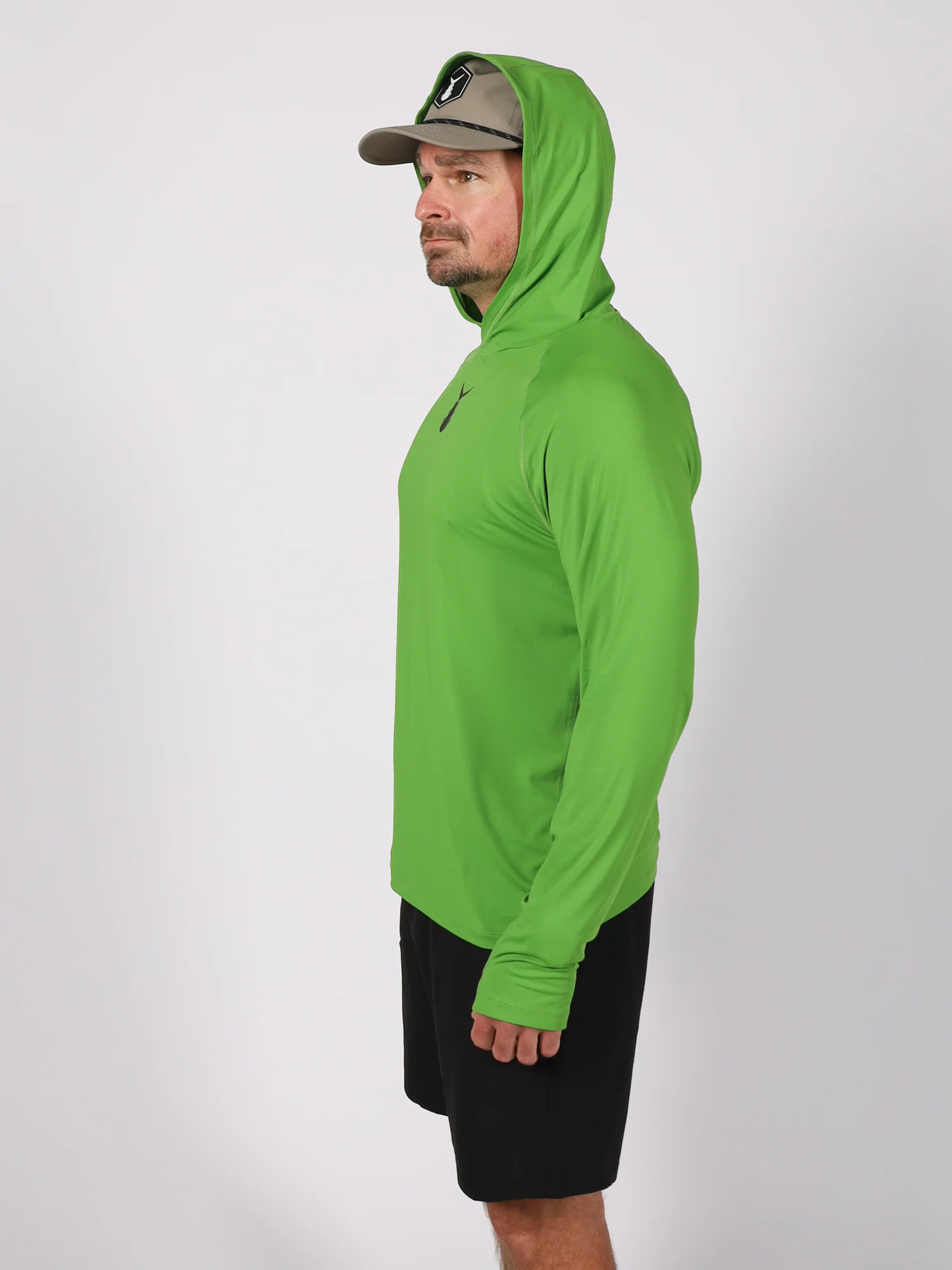 Ahi Breeze Men's Hoodie | Avocado - Image 5