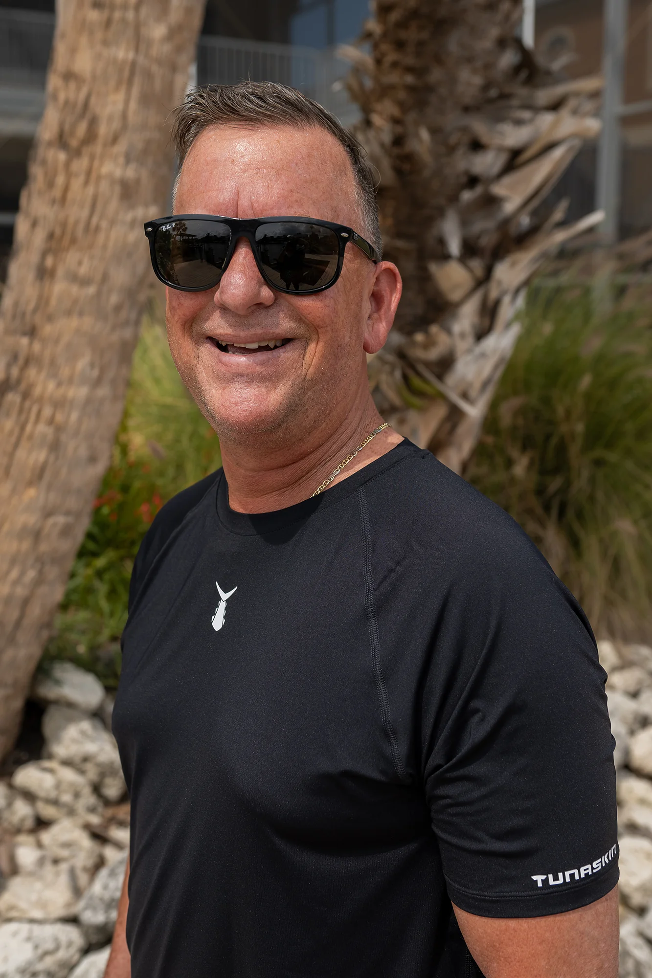 Men's Ahi Breeze Short Sleeve Tee | Black - Image 3