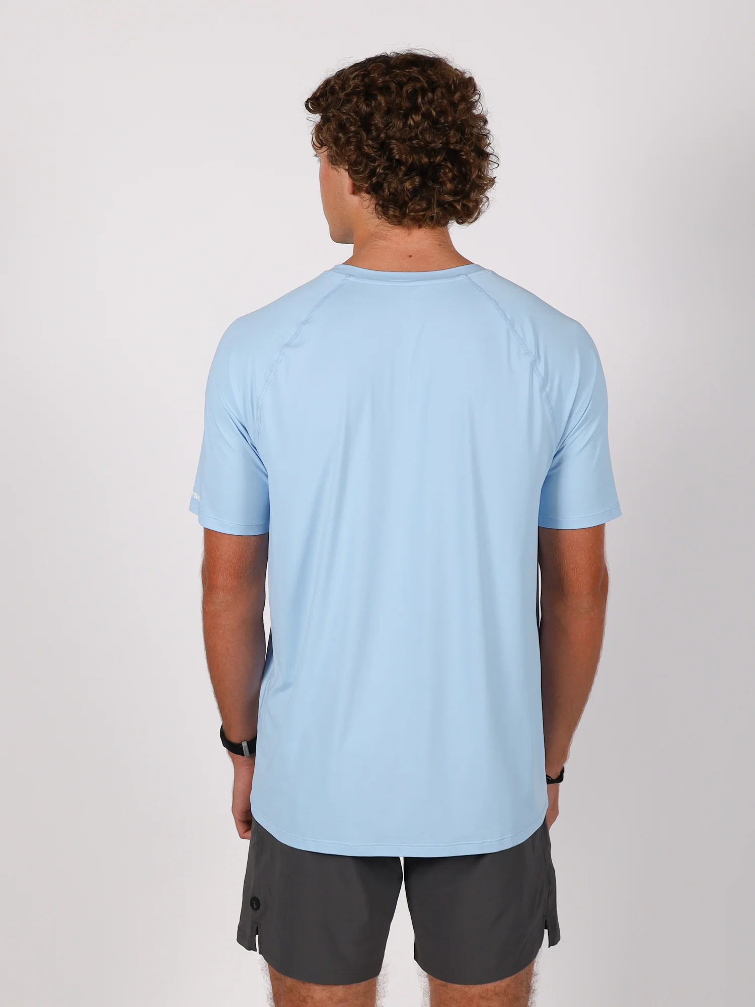 Men's Ahi Breeze Short Sleeve Tee | Sky - Image 5