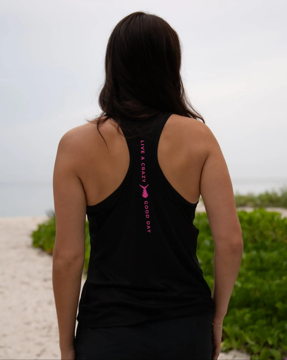 Women's Echo Performance Tank | Black - Image 2