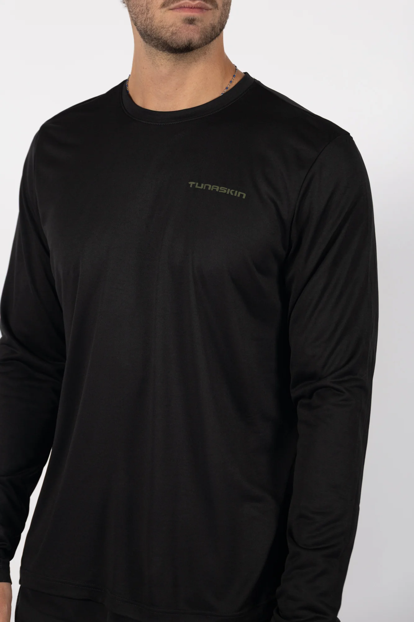 Core 07 | Men's Echo Performance Long Sleeve | Black - Image 2