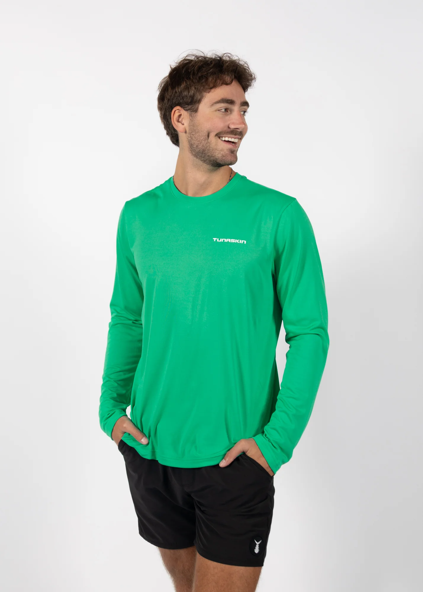 Core 07 | Men's Echo Performance Long Sleeve | Green Flash
