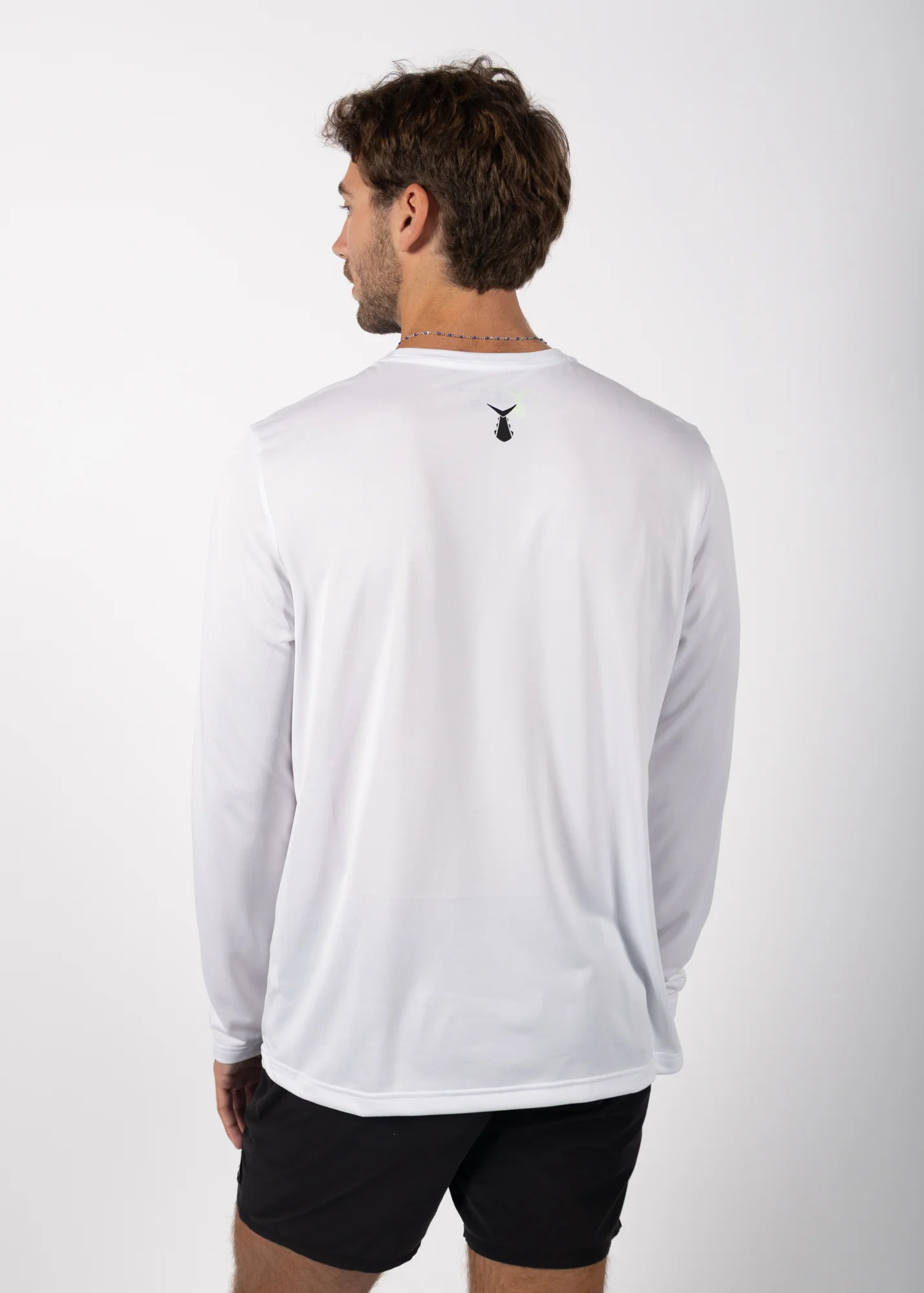 Core 07 | Men's Echo Performance Long Sleeve | White - Image 3