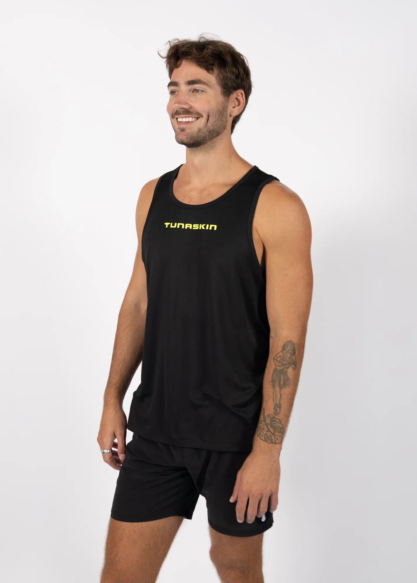 Men's Echo Performance Tank | Black - Image 2