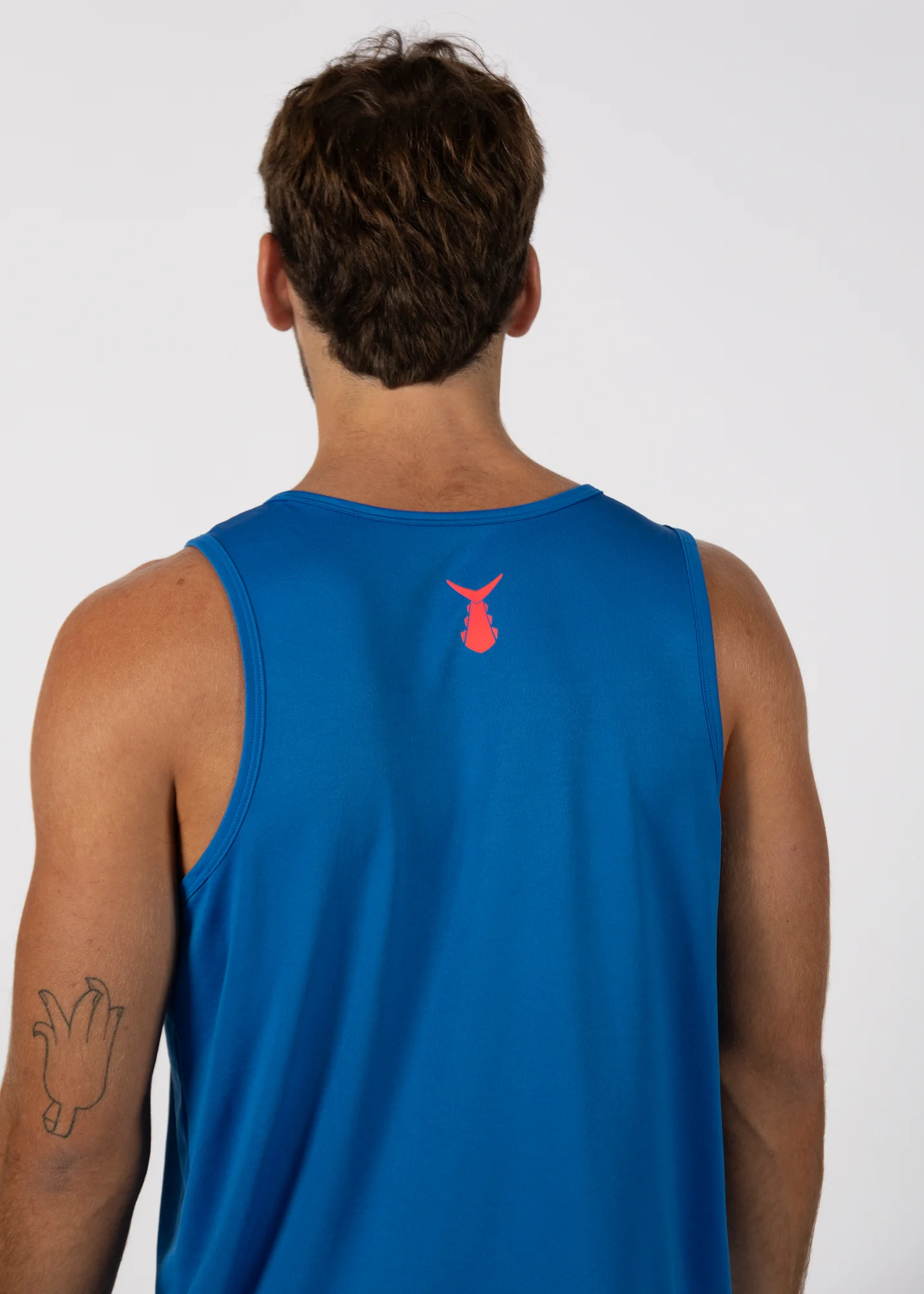 Men's Echo Performance Tank | Pacific Blue - Image 3