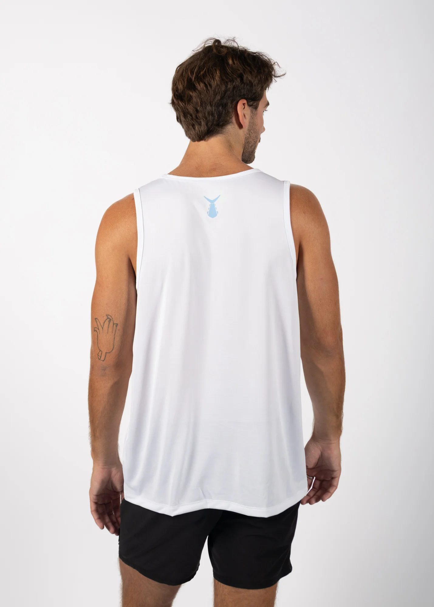 Men's Echo Performance Tank | White - Image 2