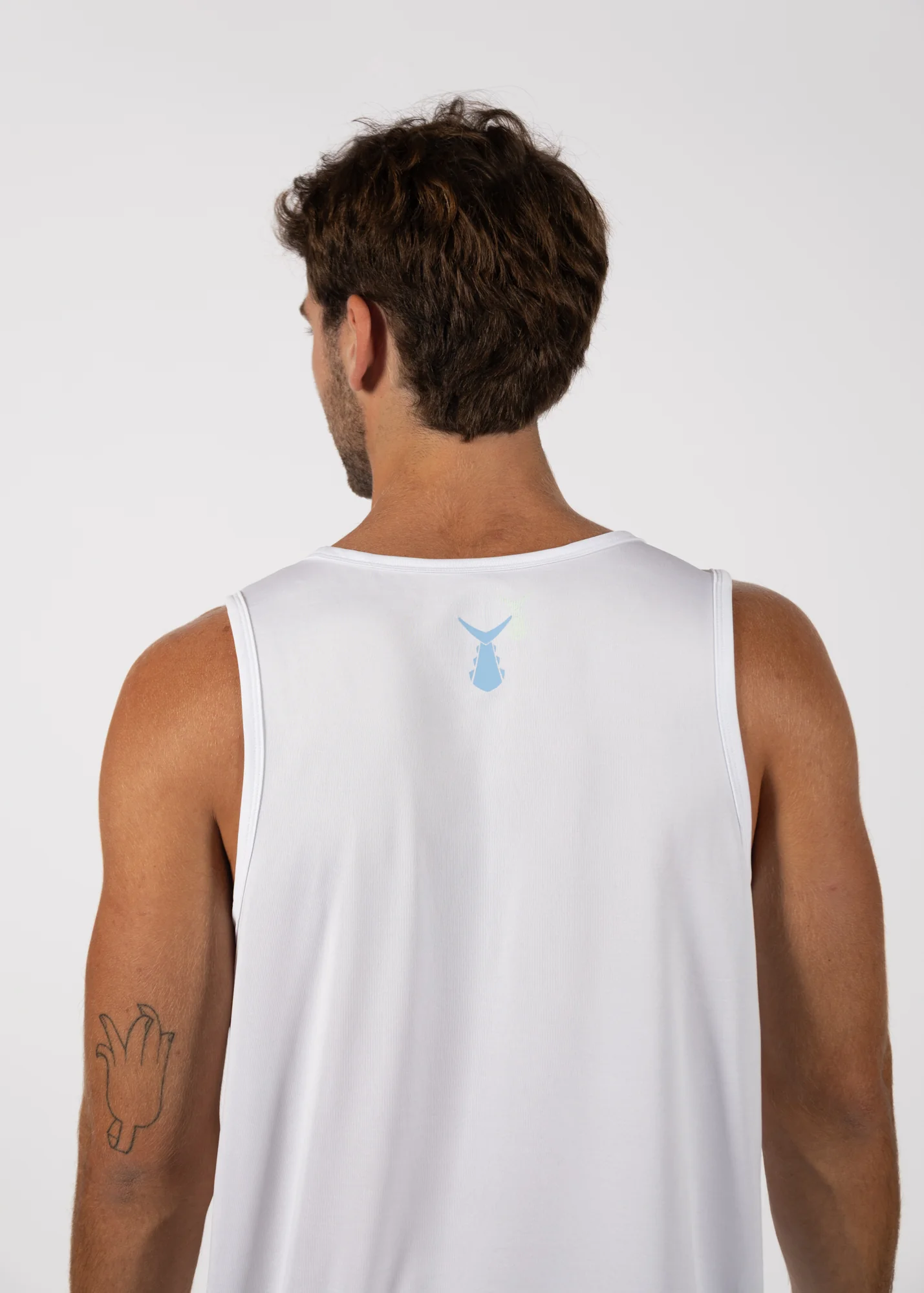 Men's Echo Performance Tank | White - Image 3