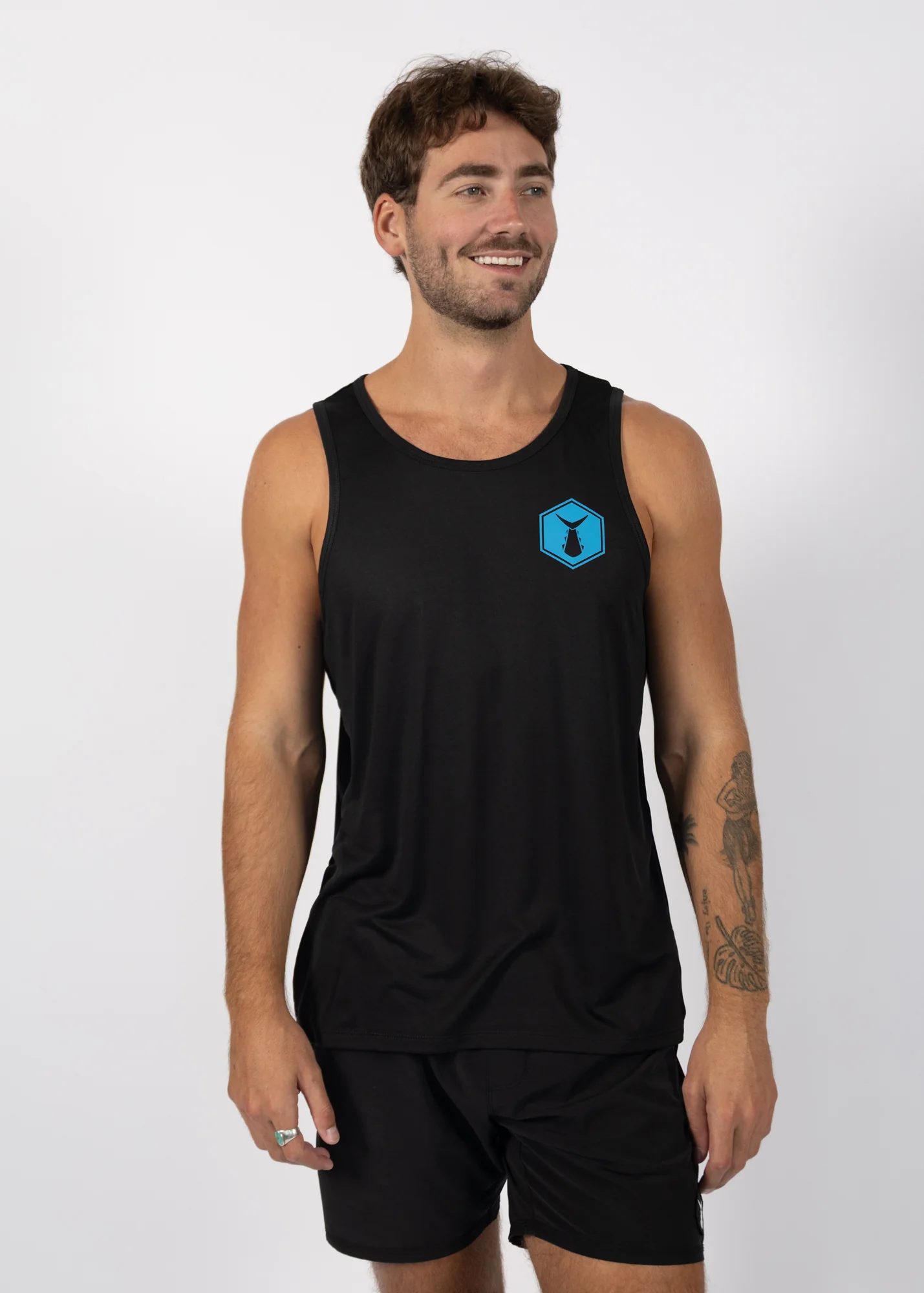 Hex | Men's Echo Performance Tank | Black