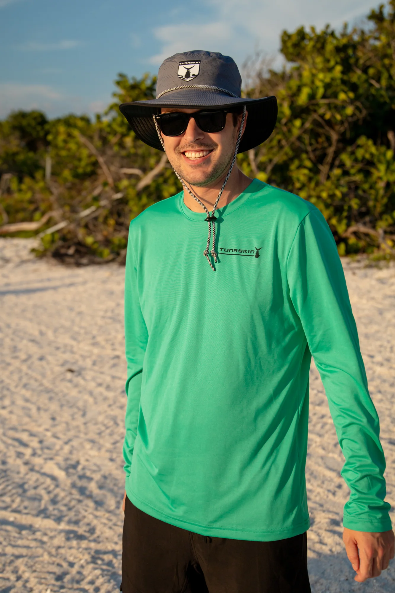 Topo | Men's Long Sleeve Echo Performance | Green Flash