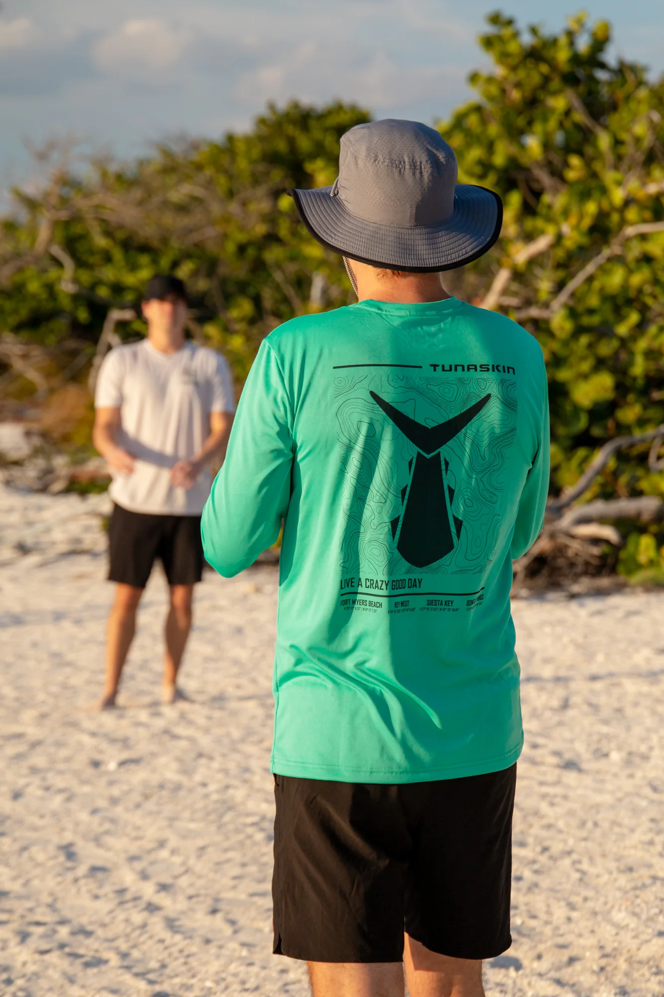 Topo | Men's Long Sleeve Echo Performance | Green Flash - Image 2