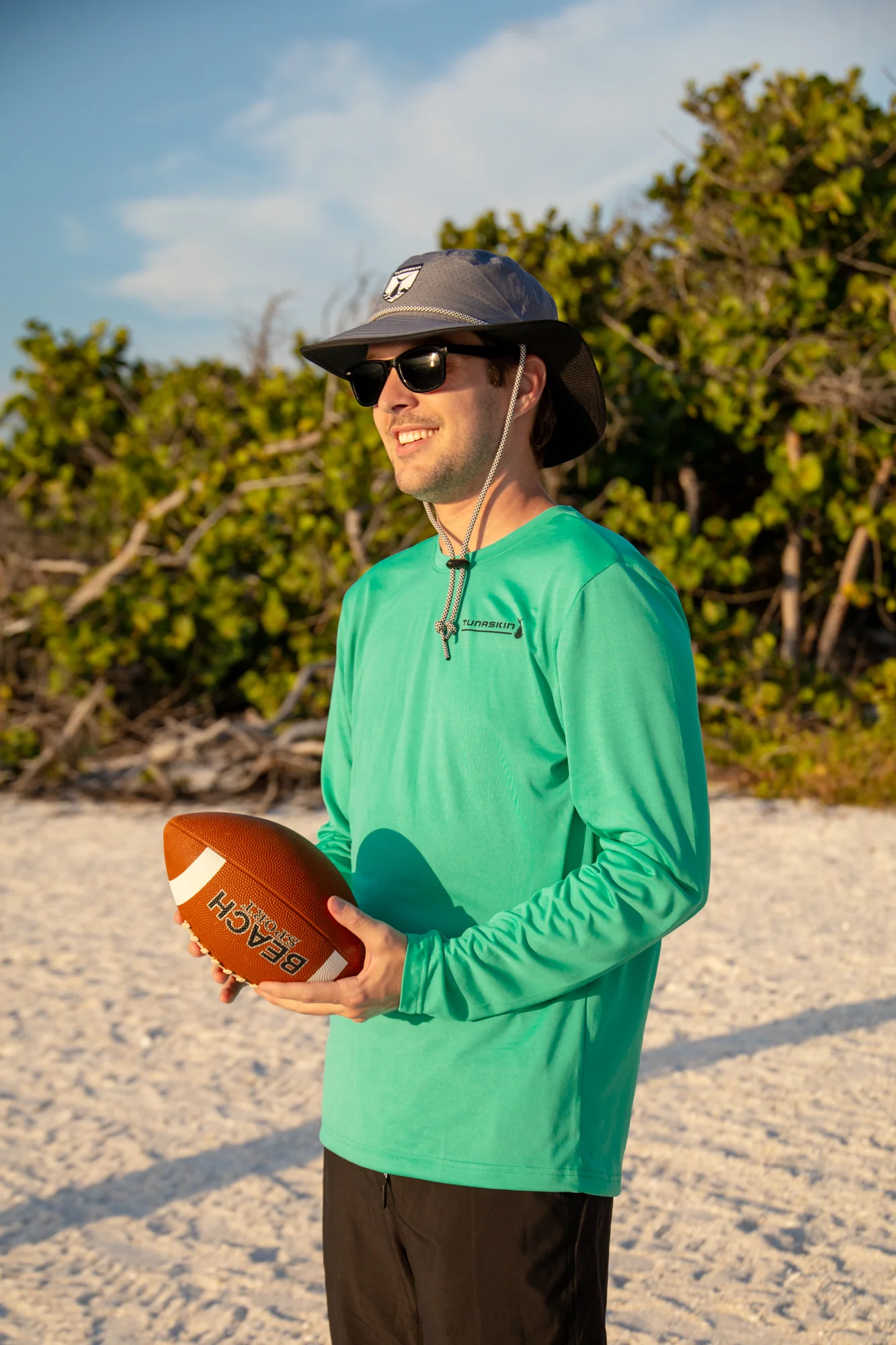 Topo | Men's Long Sleeve Echo Performance | Green Flash - Image 3