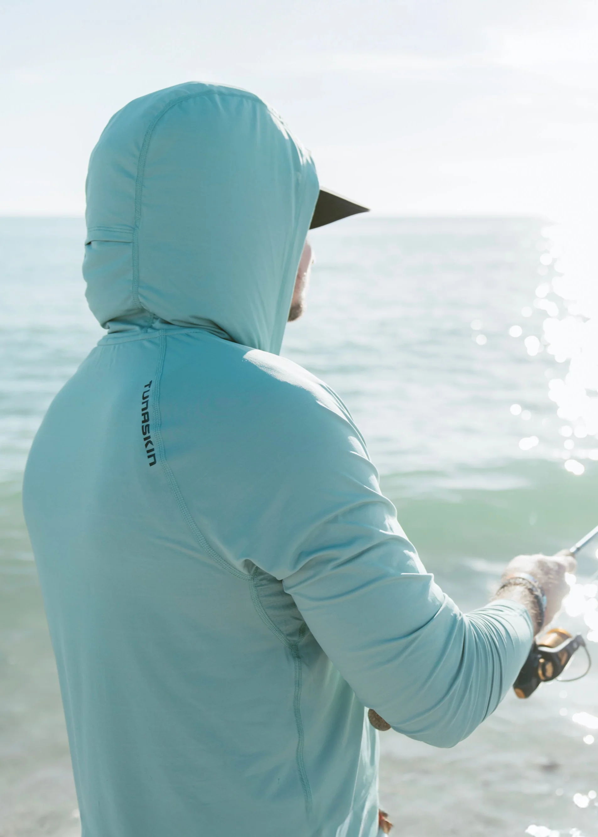 Ahi Breeze Men's Hoodie | Sage Green - Image 3