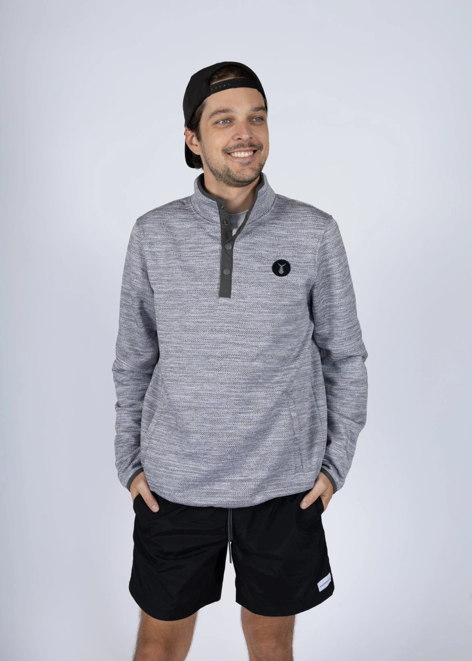TSK Augustine Pullover | Heather Gray
