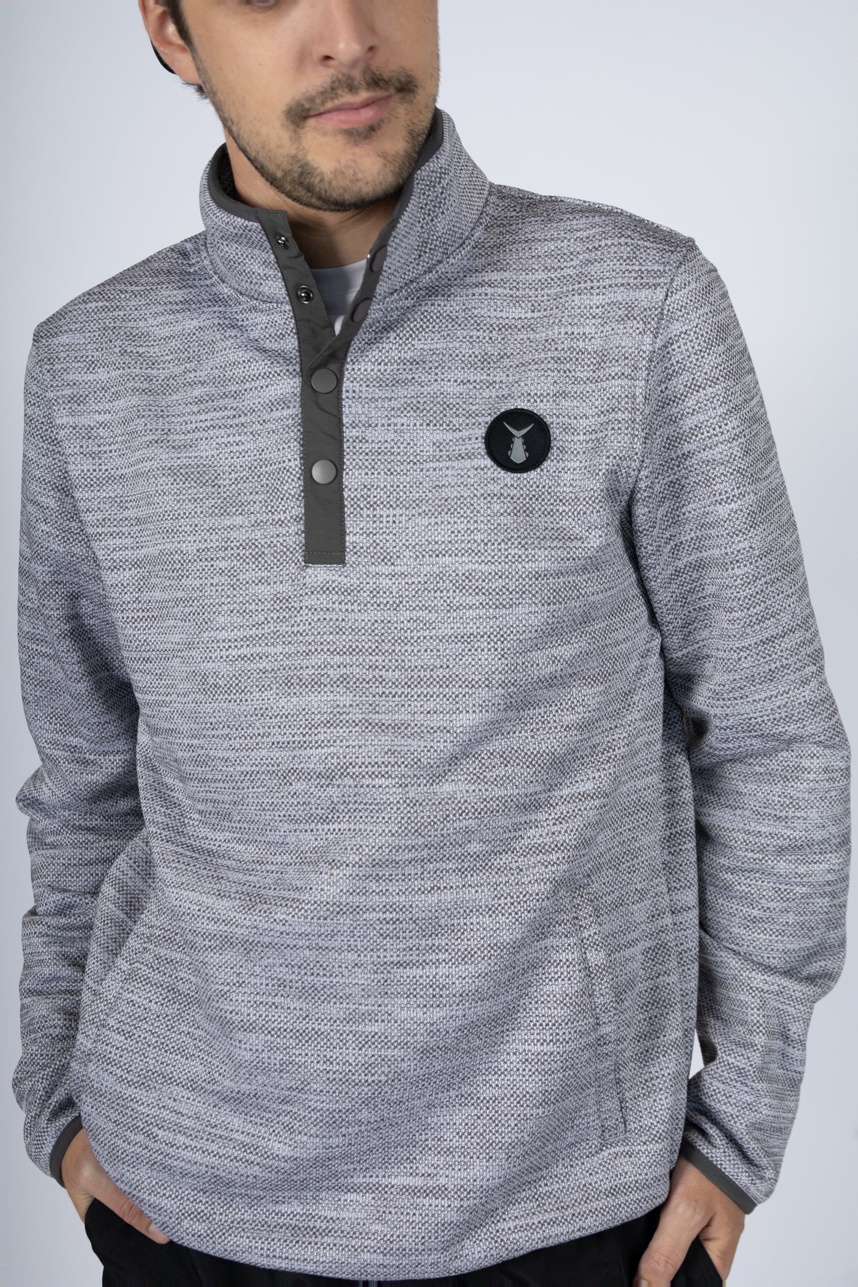 TSK Augustine Pullover | Heather Gray - Image 3