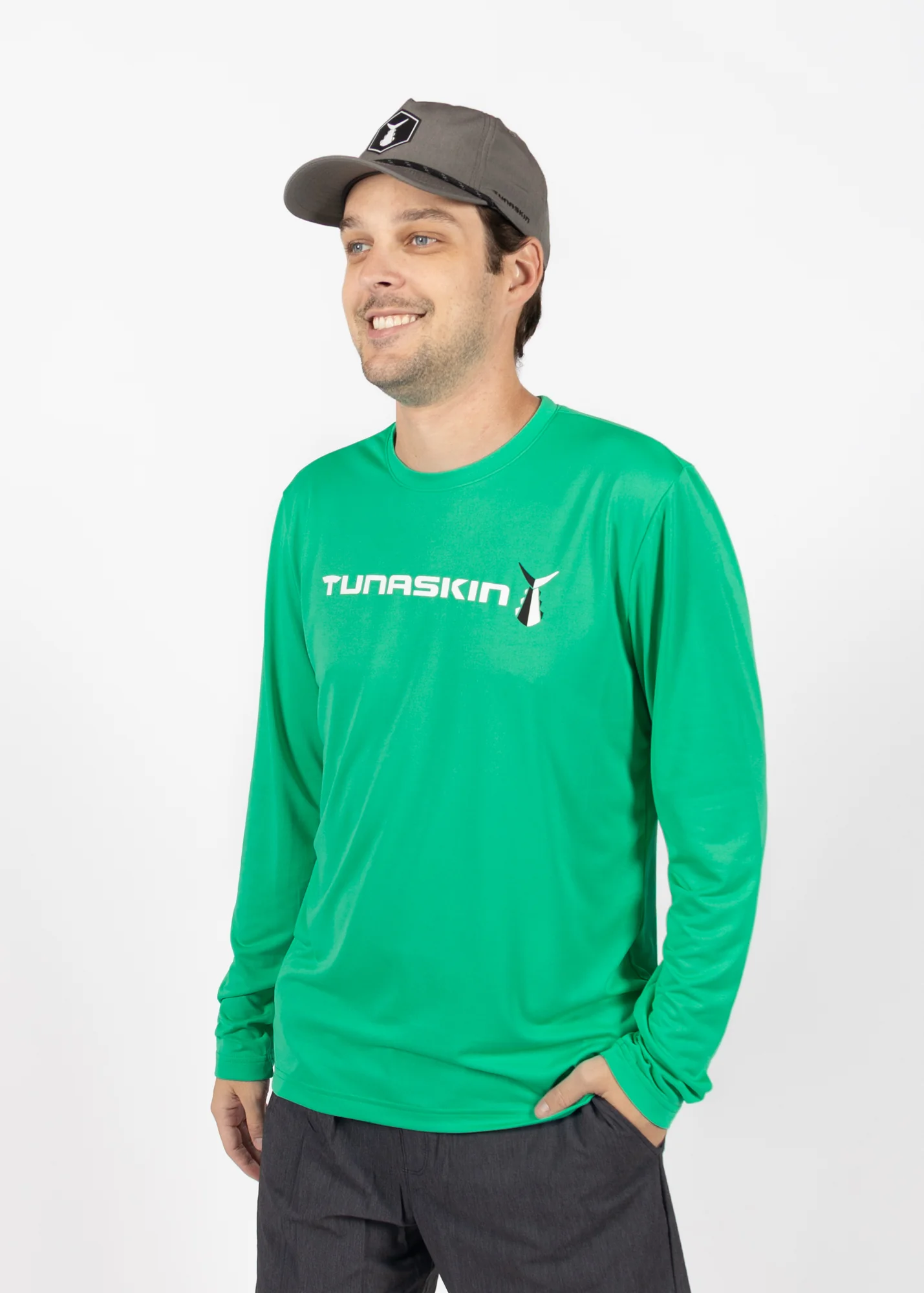 Men's Echo Performance Long Sleeve | Green Flash