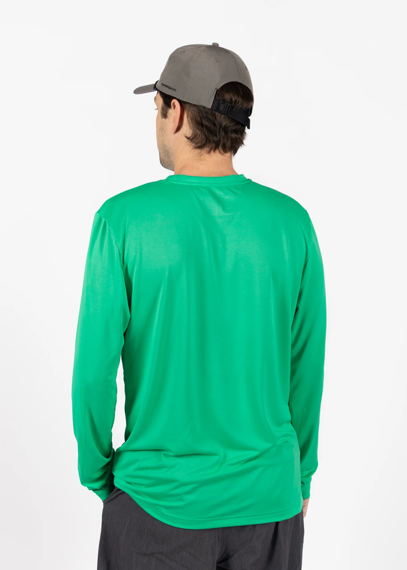 Men's Echo Performance Long Sleeve | Green Flash - Image 2
