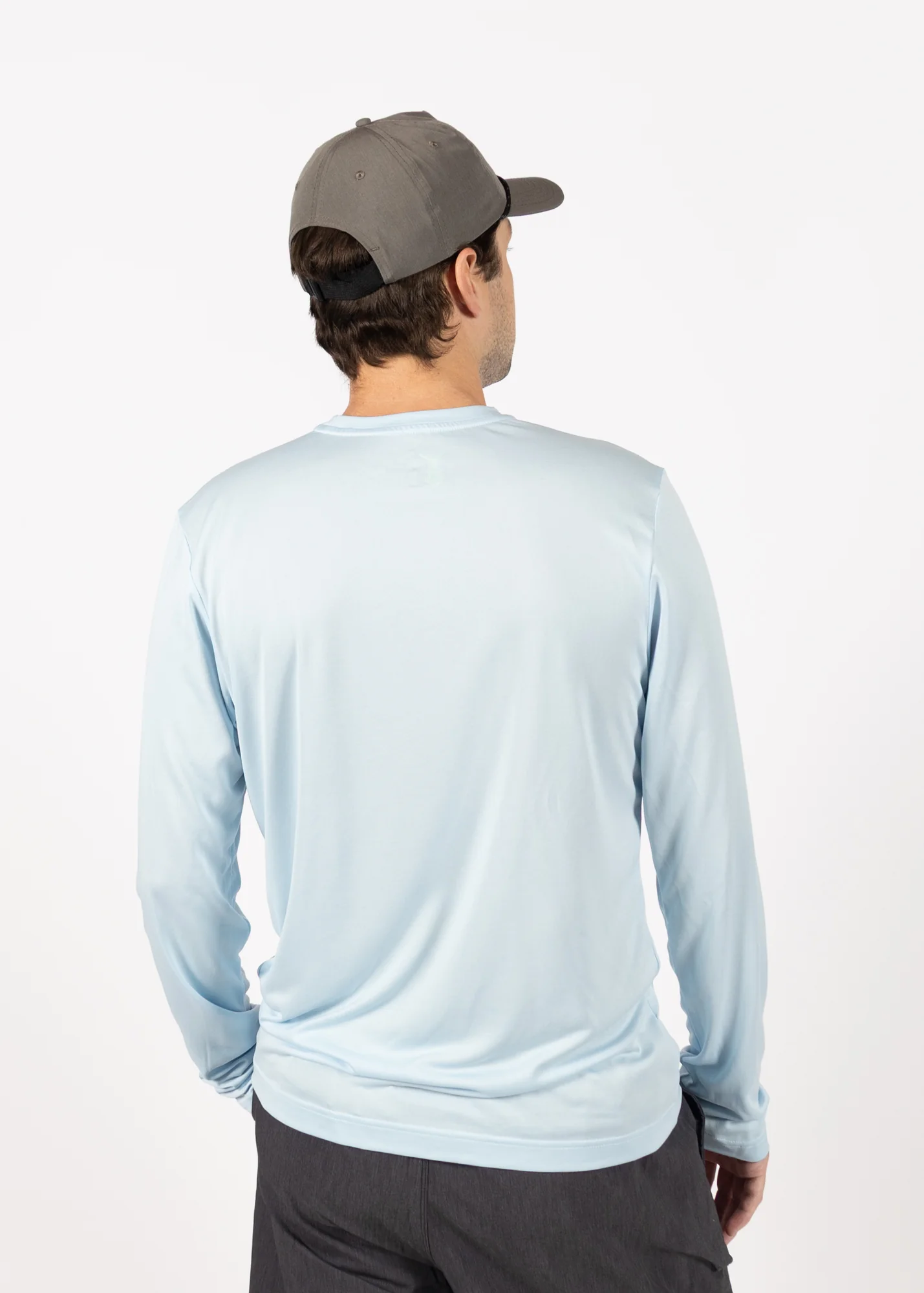 Men's Echo Performance Long Sleeve | Ice Blue - Image 2