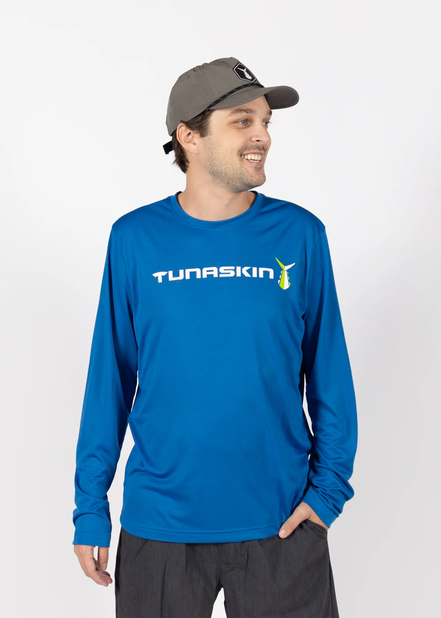 Men's Echo Performance Long Sleeve | Pacific Blue