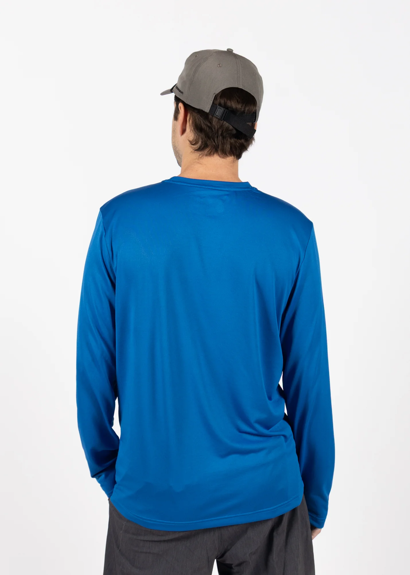 Men's Echo Performance Long Sleeve | Pacific Blue - Image 2