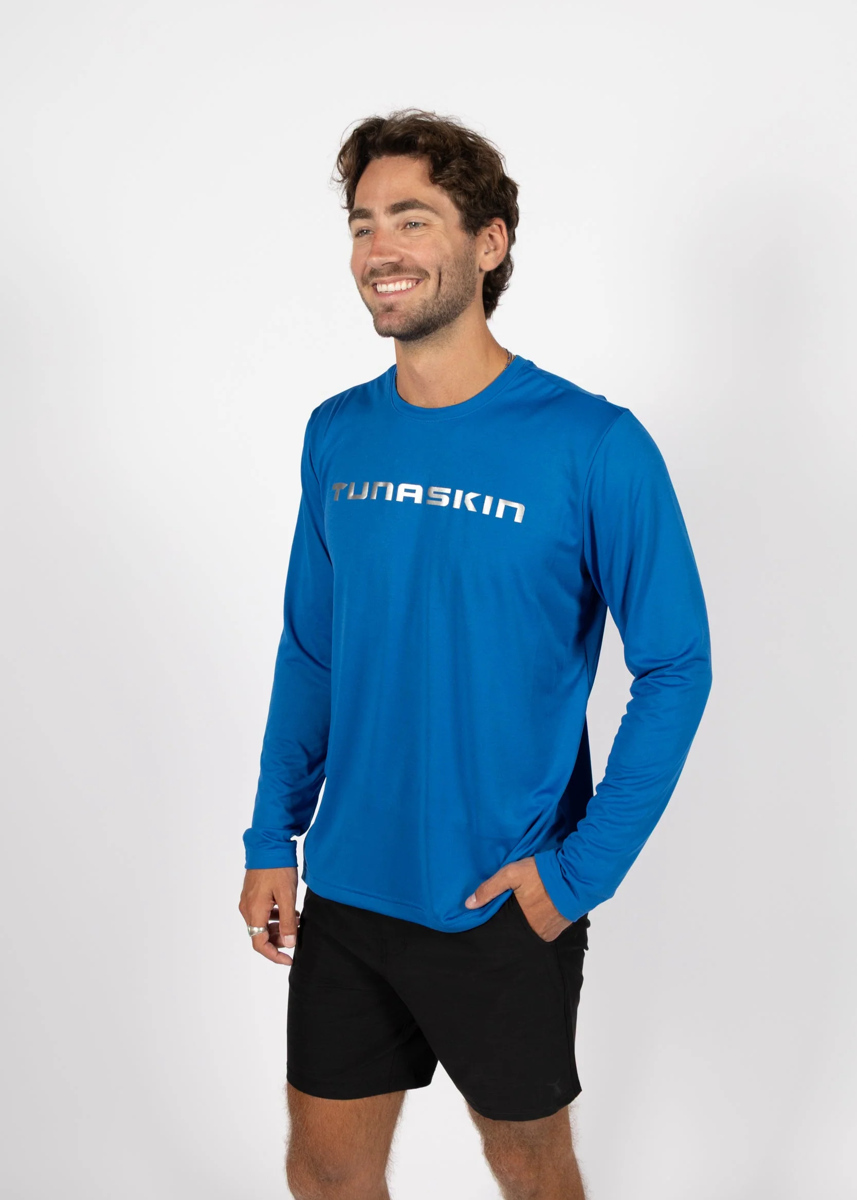 Echo Performance Long Sleeve | Pacific Blue