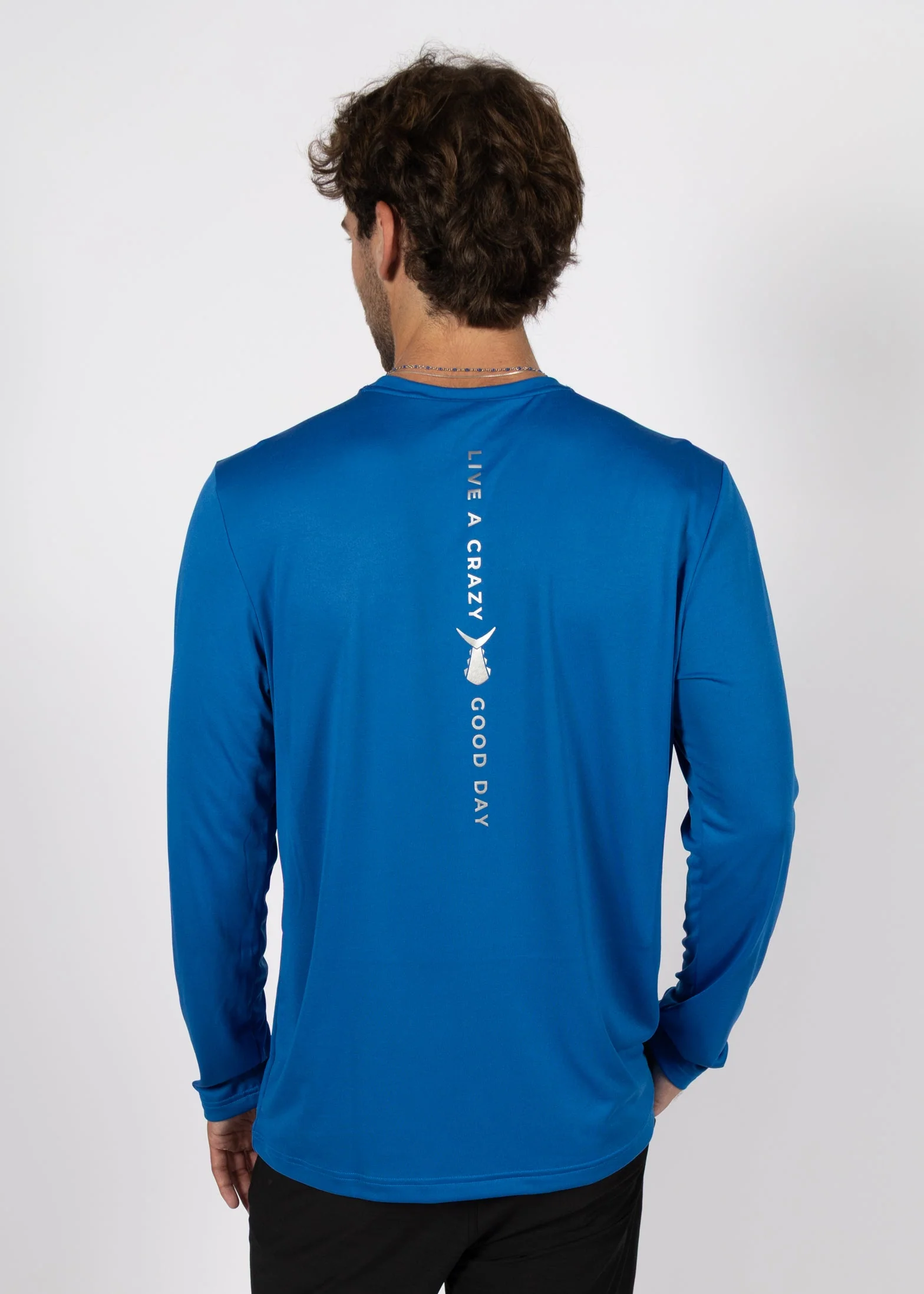 Echo Performance Long Sleeve | Pacific Blue - Image 2