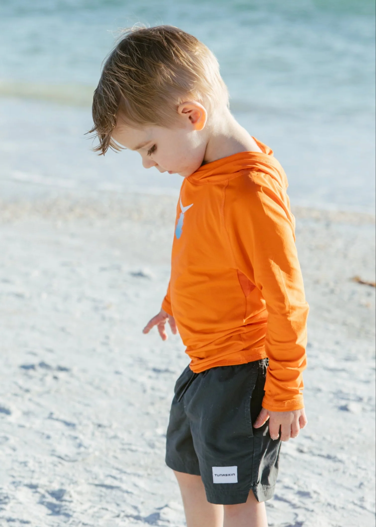 Little Tuna Surf Shorts | Charcoal - Image 3