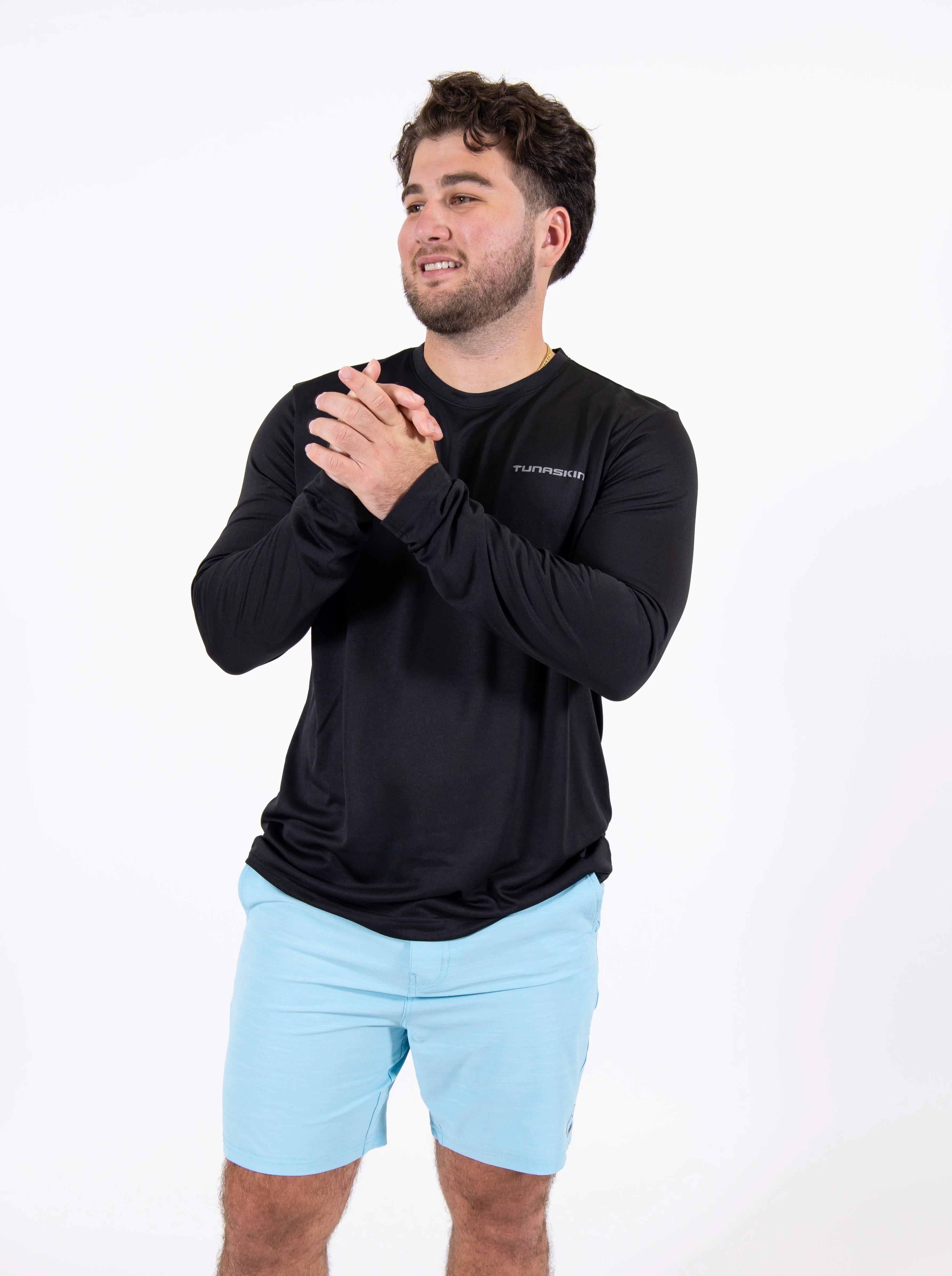 Shoal Hybrid Short | Light Blue - Image 4