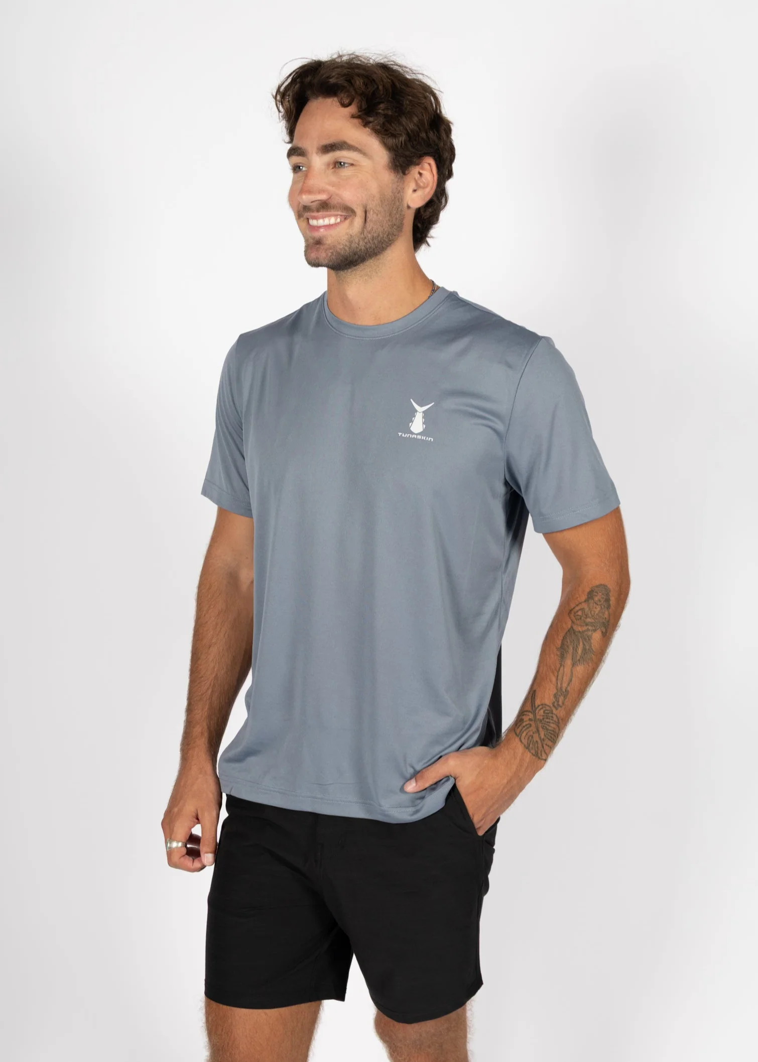 Echo Performance Short Sleeve | Charcoal - Image 2