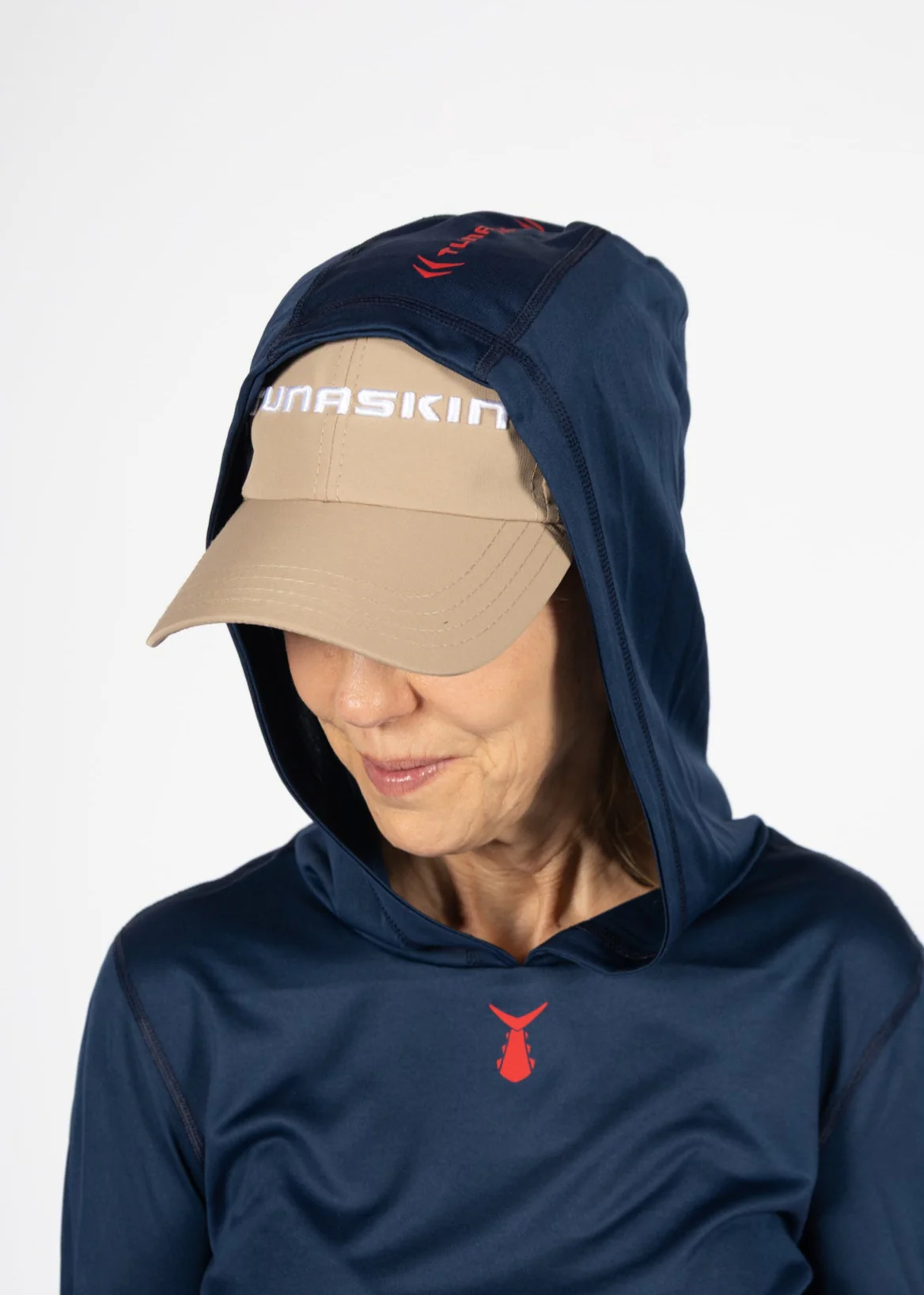 Women's Echo Performance Hoodie | Navy - Image 5