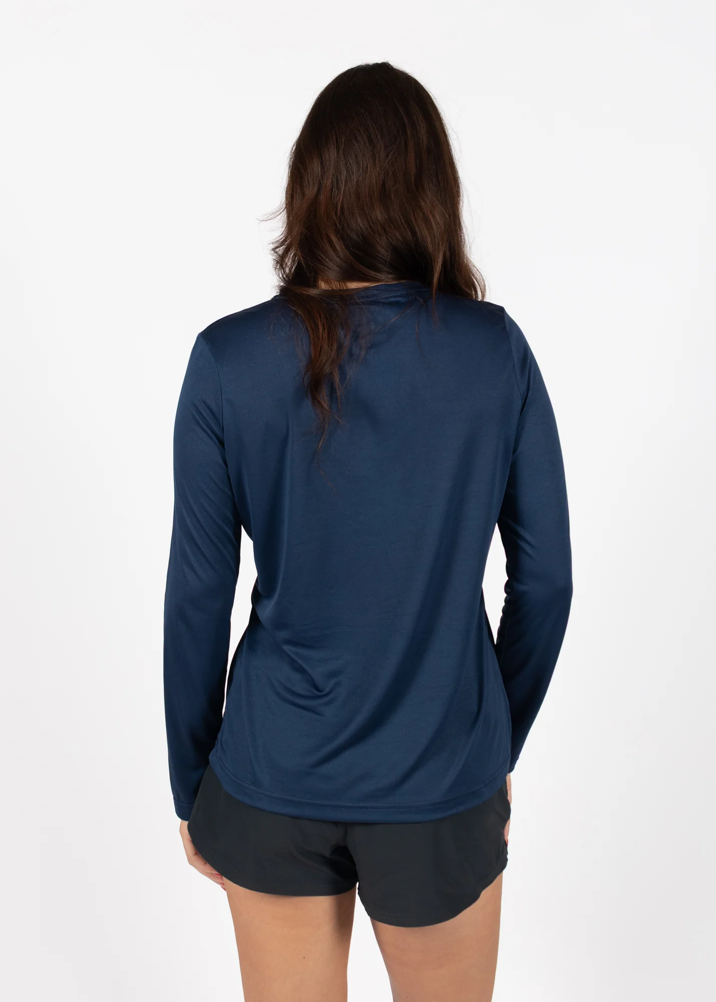 Women's Echo Performance Long Sleeve | Navy - Image 2
