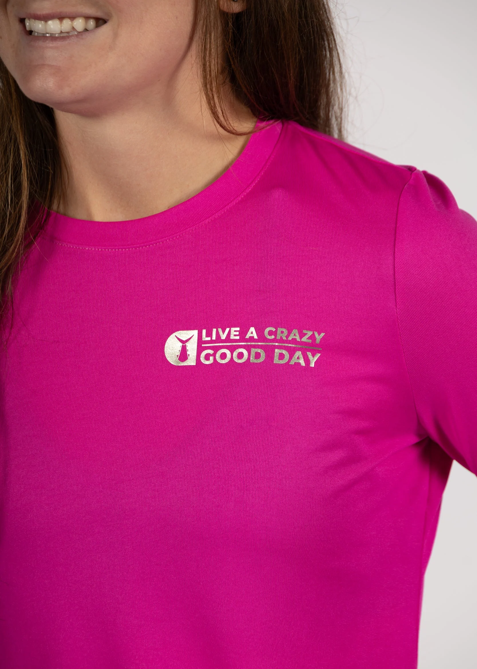 Women's Echo Performance Long Sleeve | Dragonfruit - Image 3