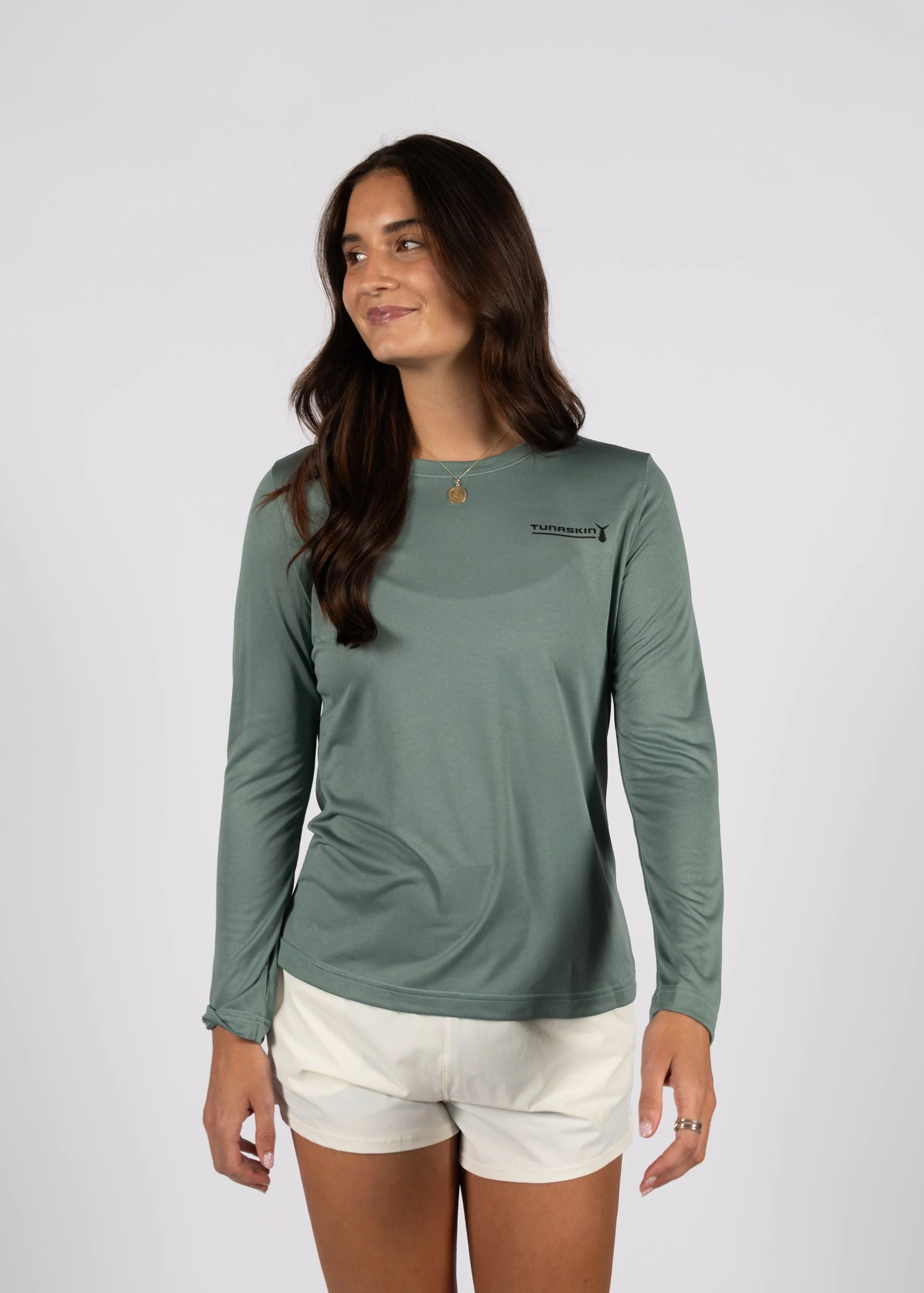 Topo | Women's Long Sleeve Echo Performance | Olive - Image 3