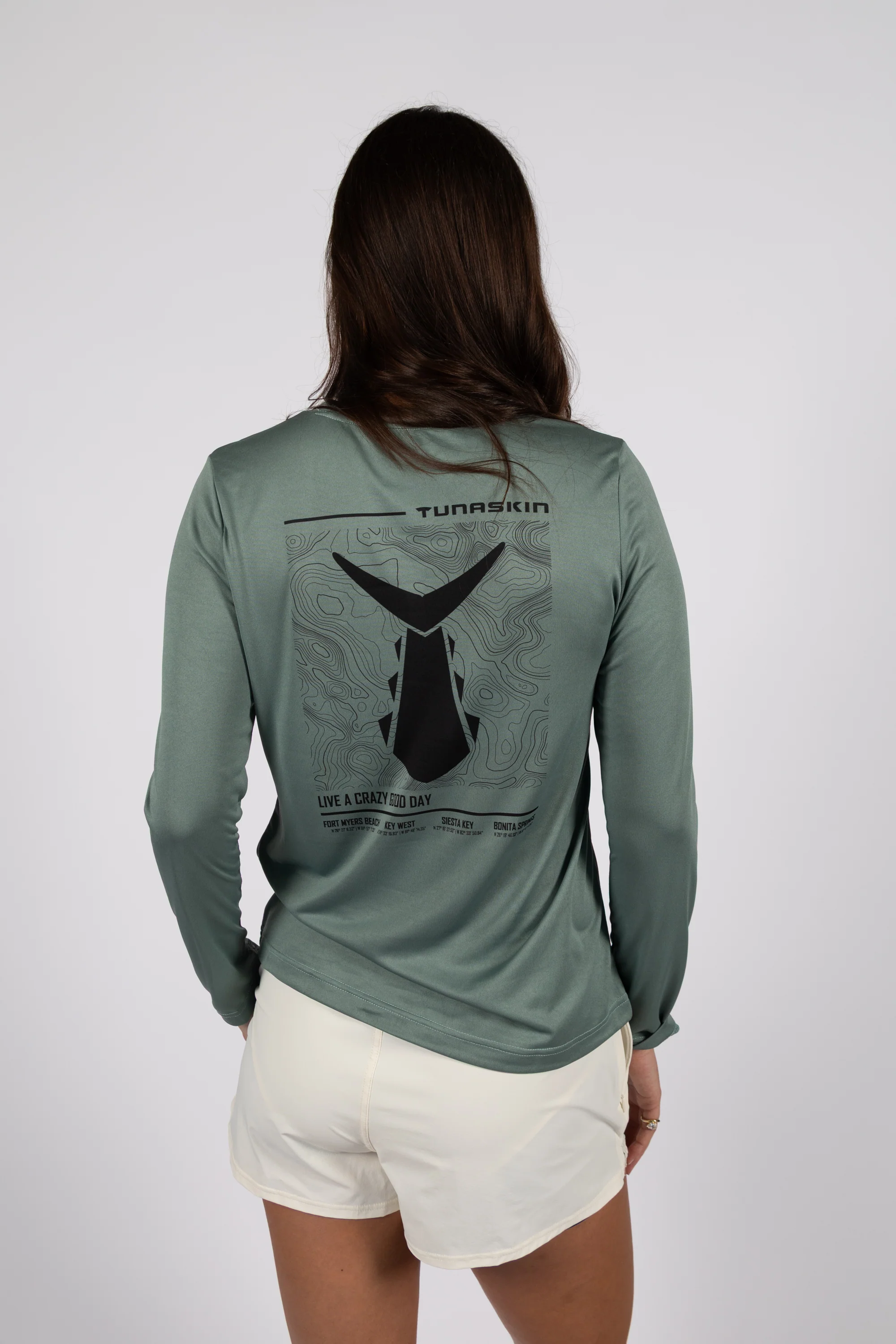 Topo | Women's Long Sleeve Echo Performance | Olive - Image 4