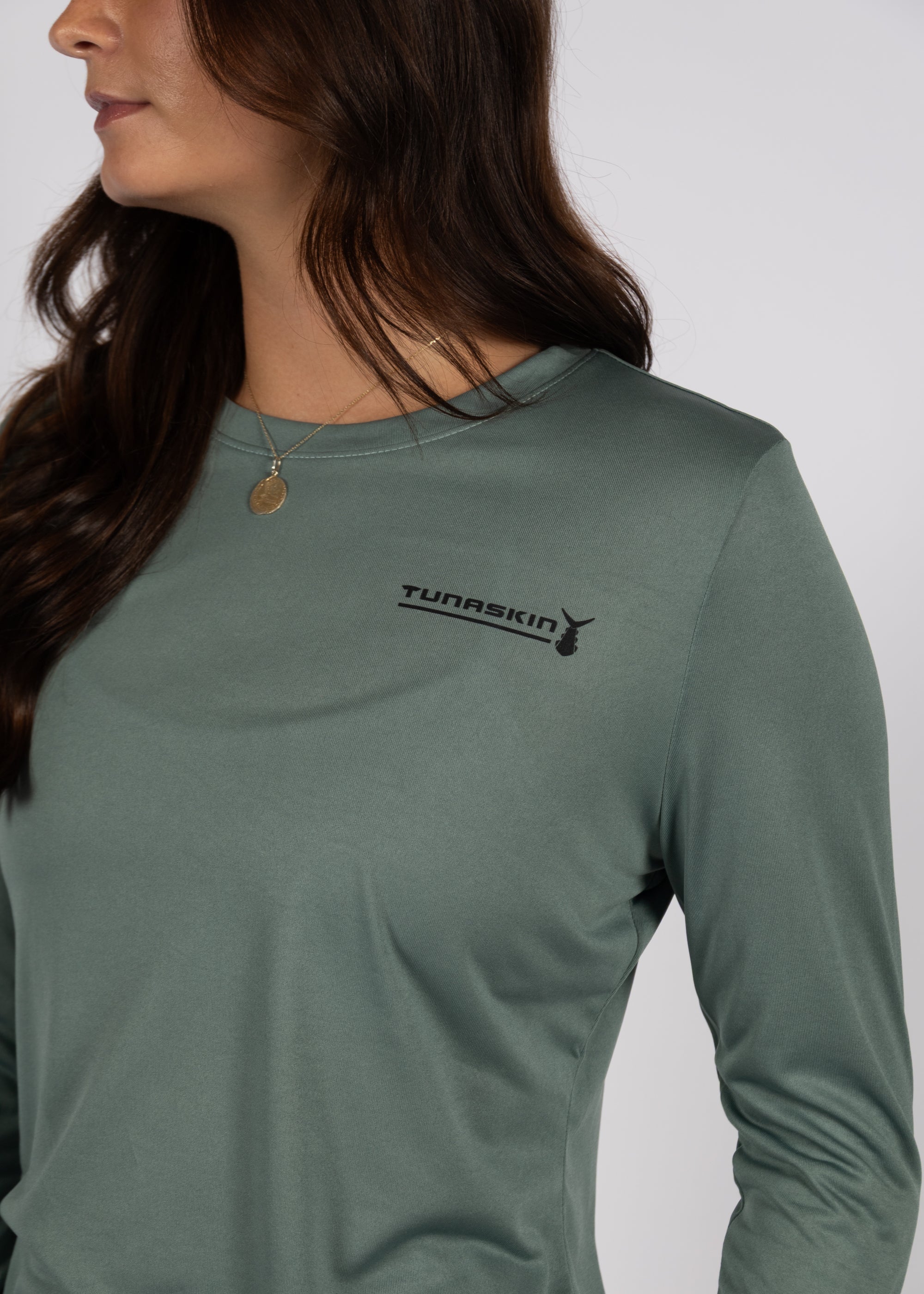 Topo | Women's Long Sleeve Echo Performance | Olive - Image 5