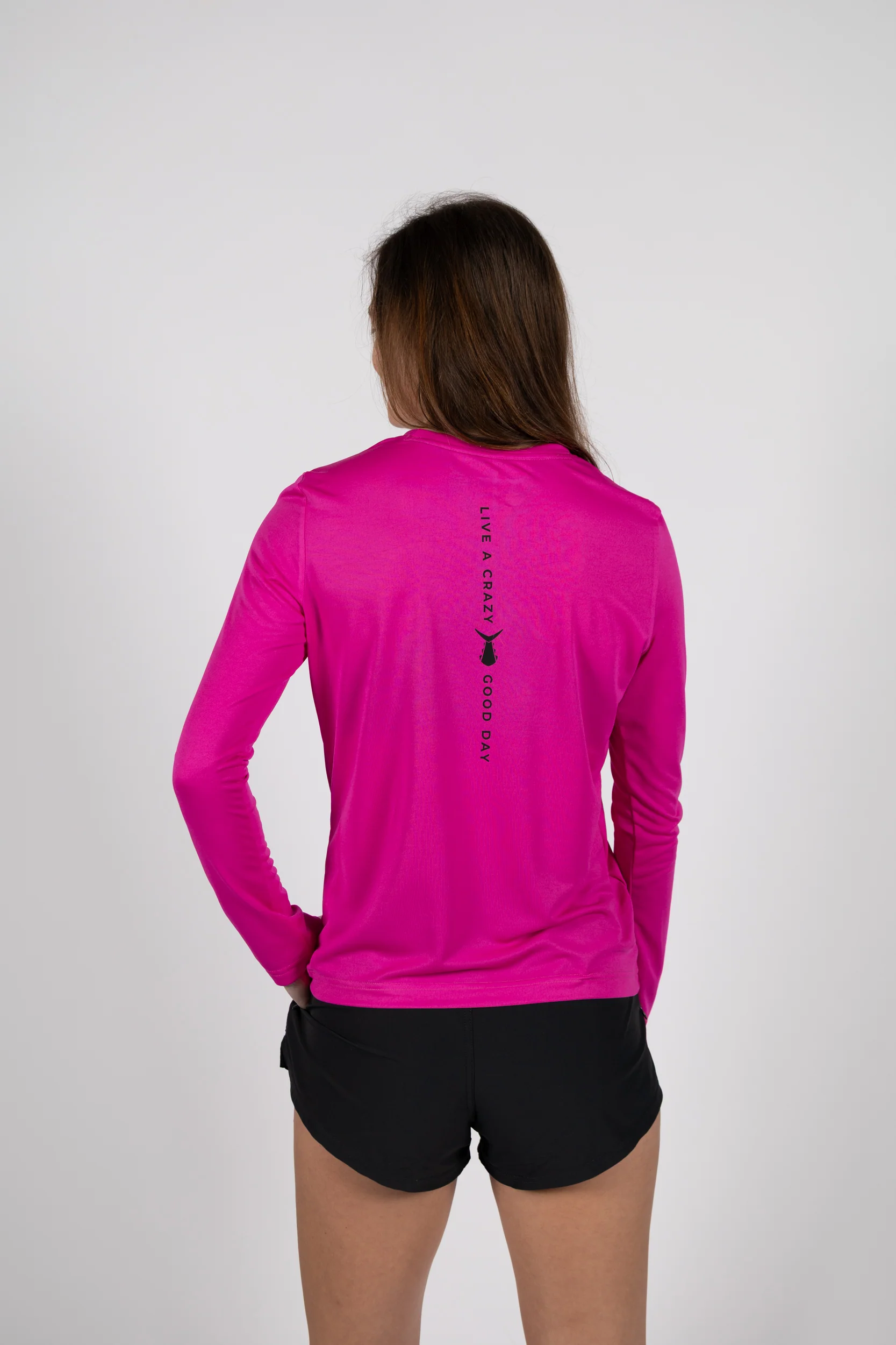 Women's Echo Performance Long Sleeve | Dragonfruit - Image 2