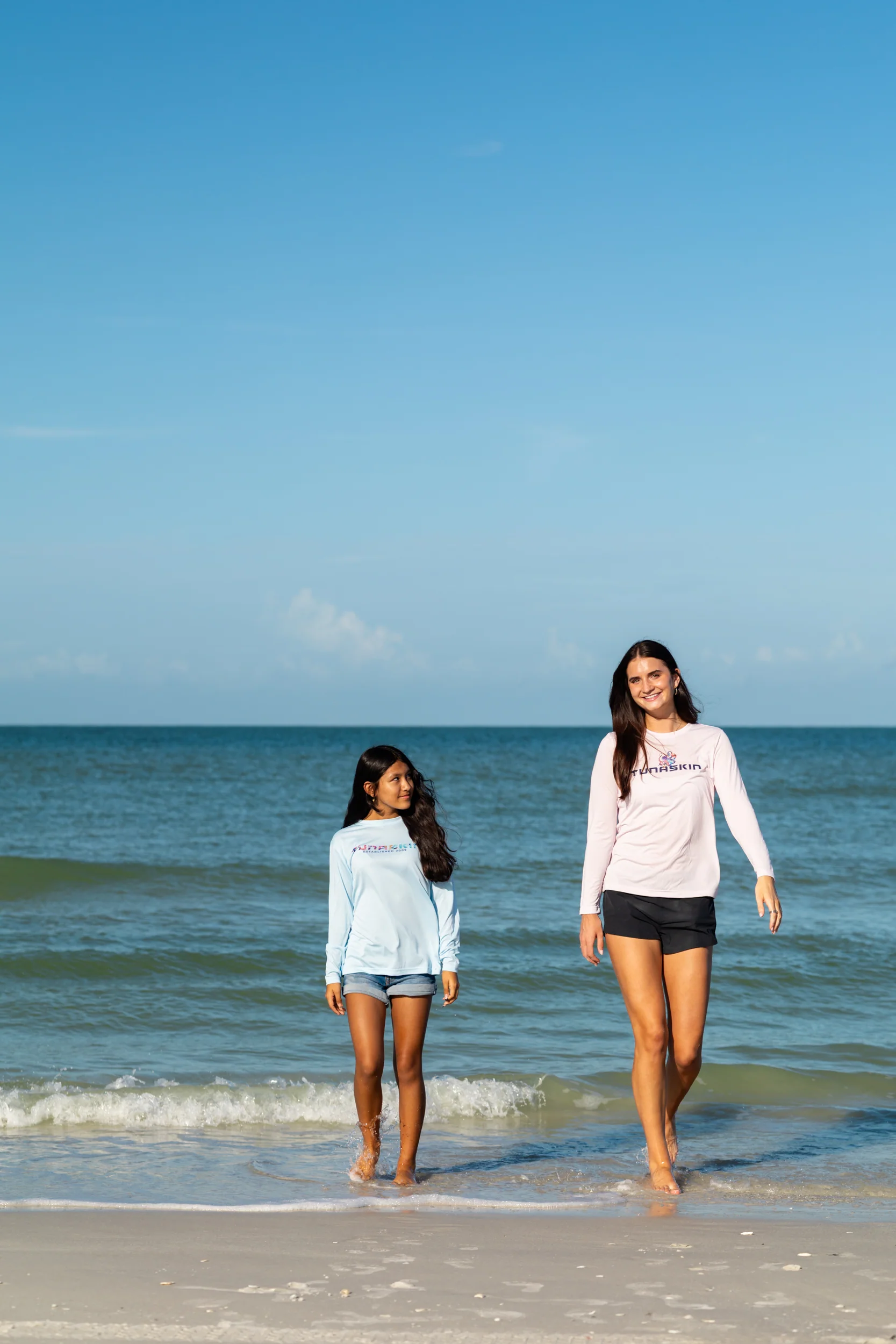 Octopus | Women's Echo Performance Long Sleeve | Flamingo - Image 3