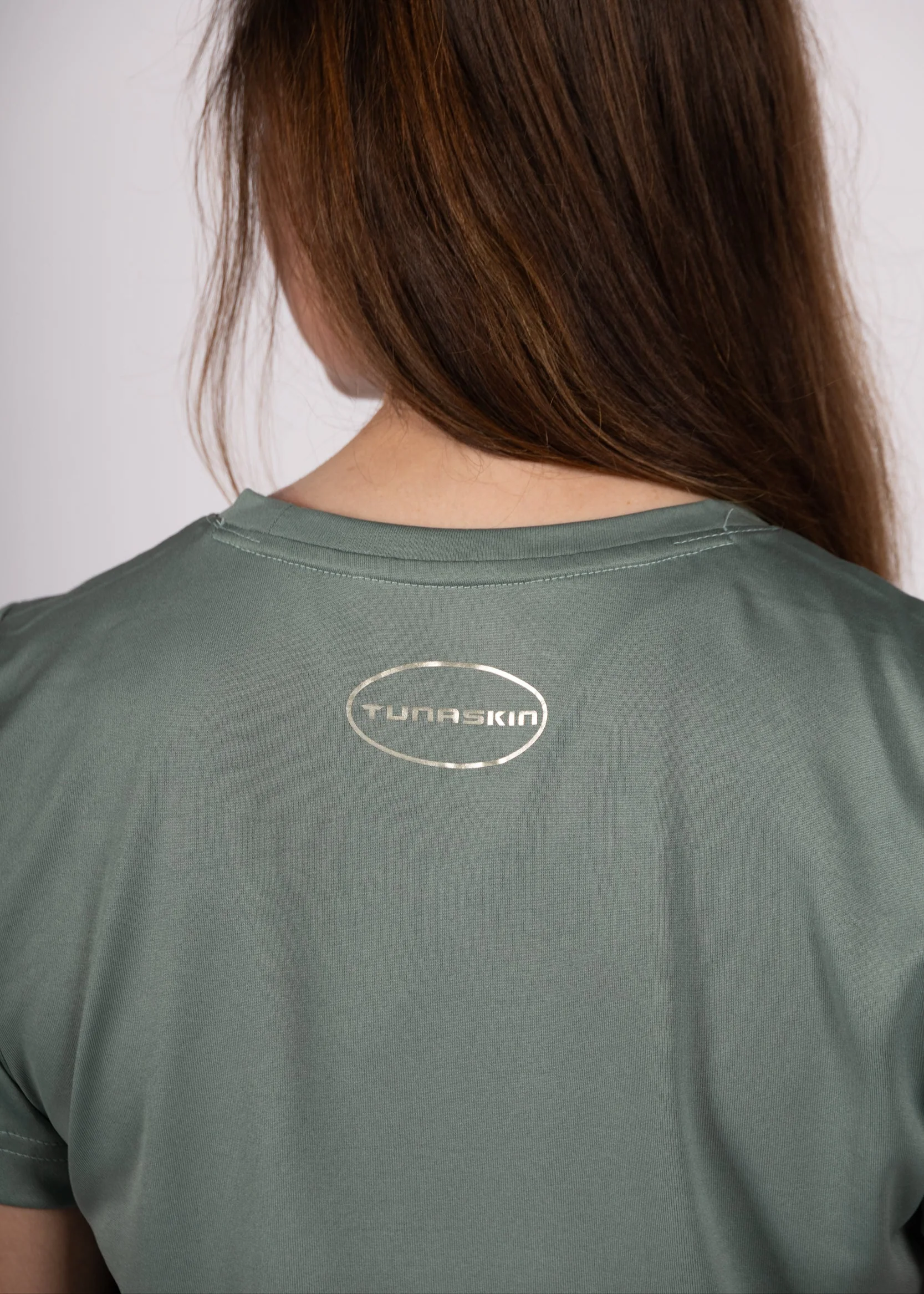 Women's Echo Performance Short Sleeve | Olive - Image 3