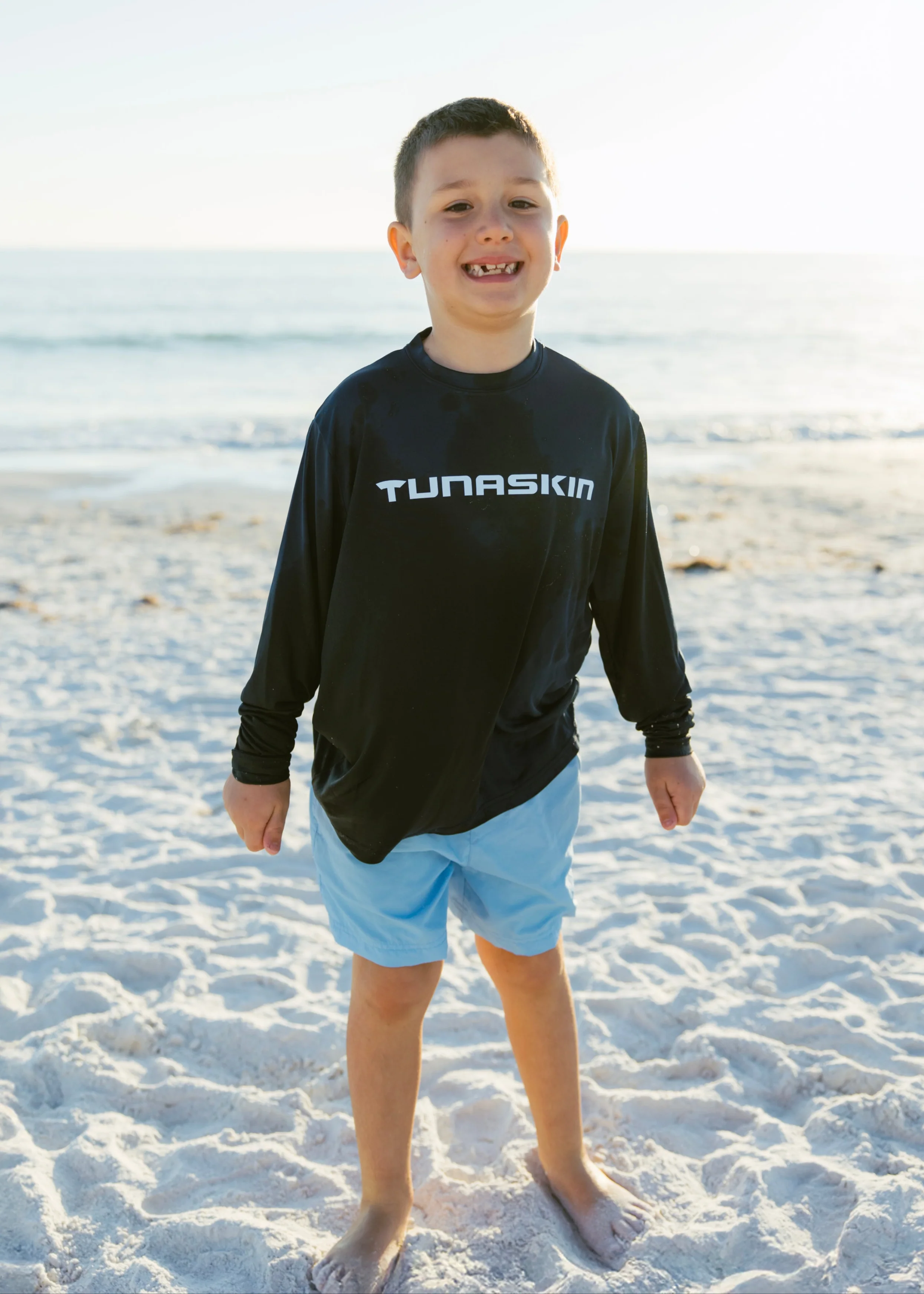 Youth Surf Shorts | Sky Blue - Image 2