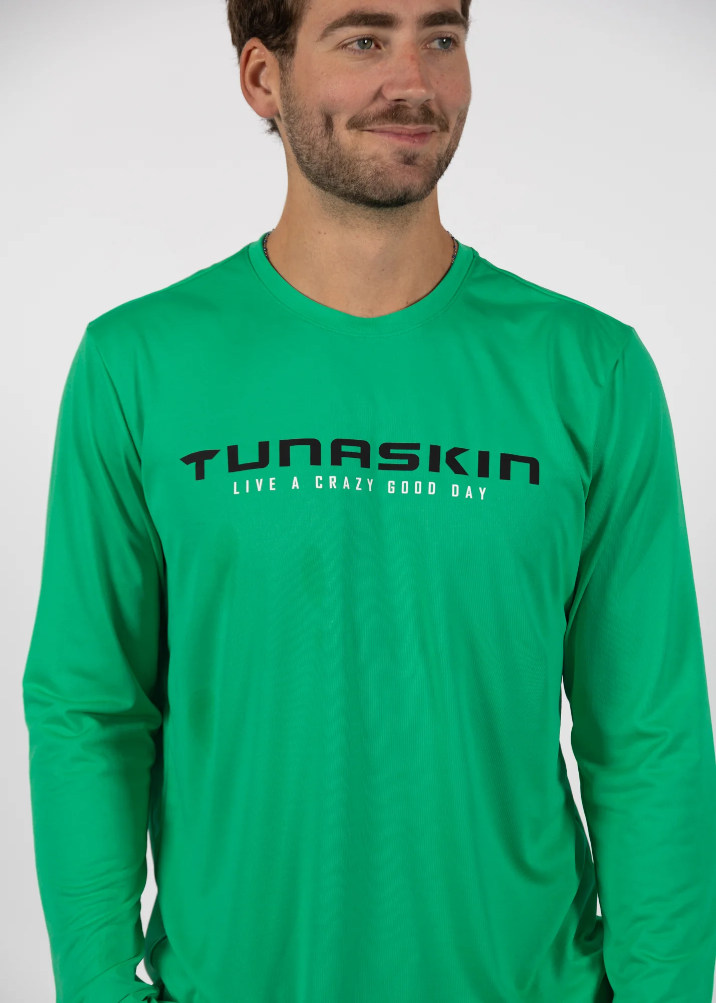 Men's Echo Performance Long Sleeve | Green Flash
