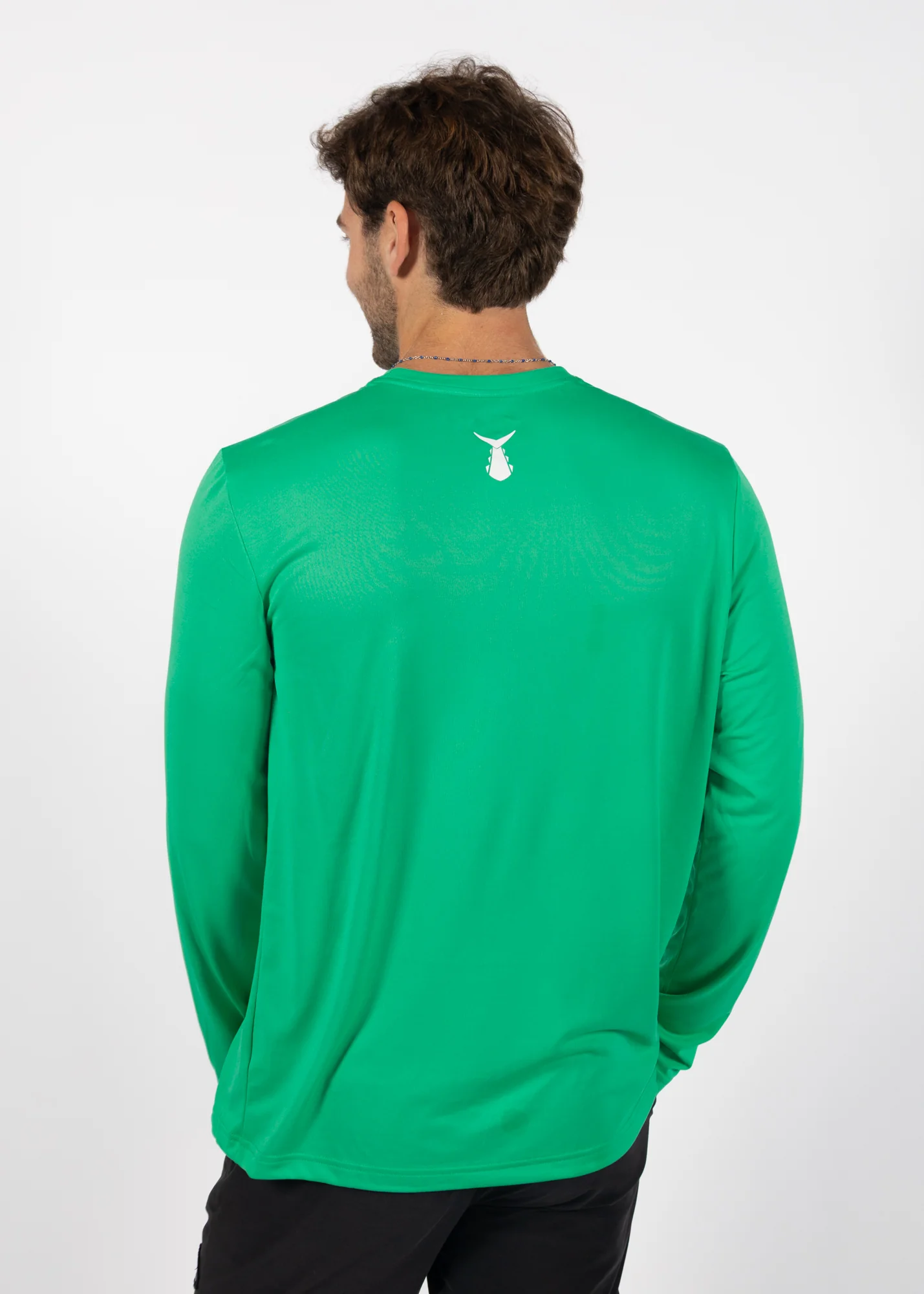 Men's Echo Performance Long Sleeve | Green Flash - Image 3