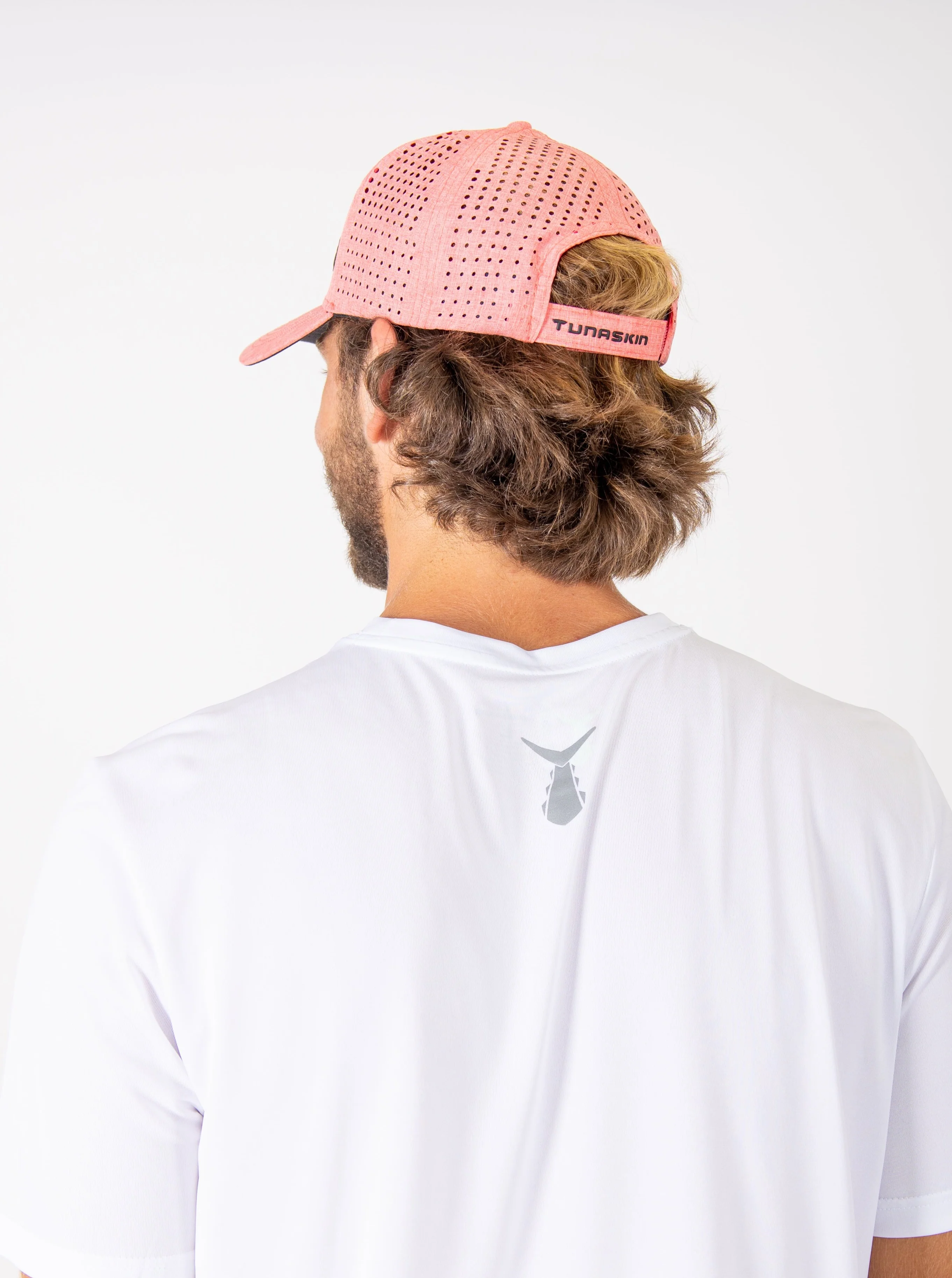 TSK Adjustable Hat | Coral Perforated - Image 3