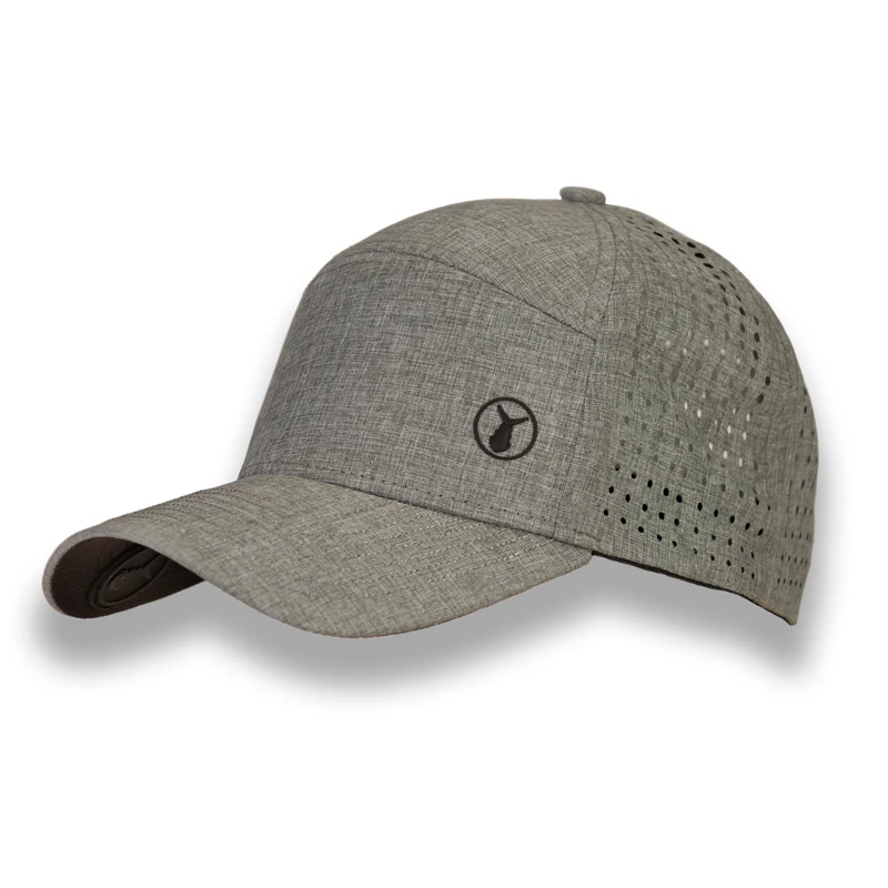 TSK Adjustable Hat | Light Gray Perforated - Image 4