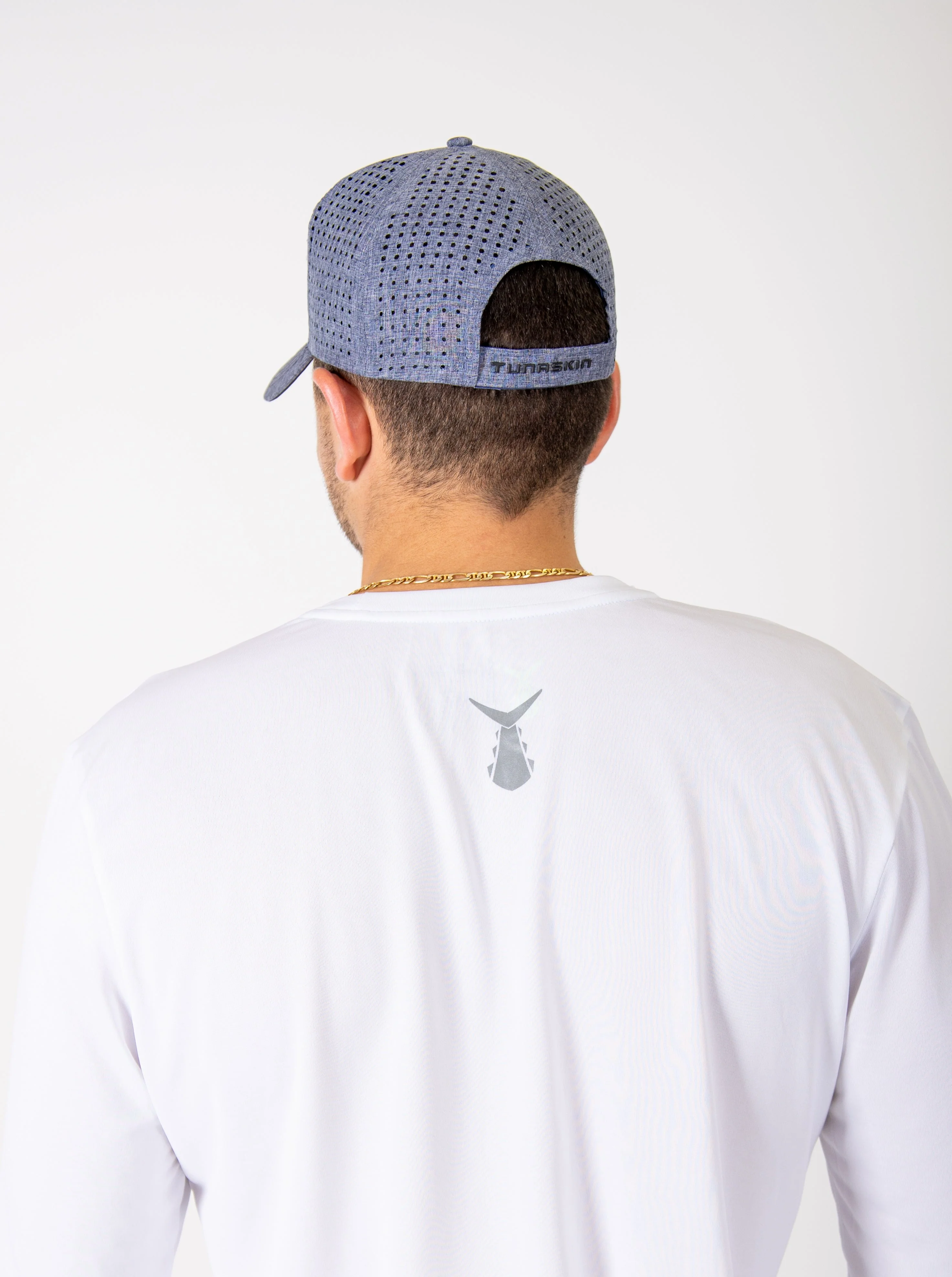 TSK Adjustable Hat | Navy Perforated - Image 3