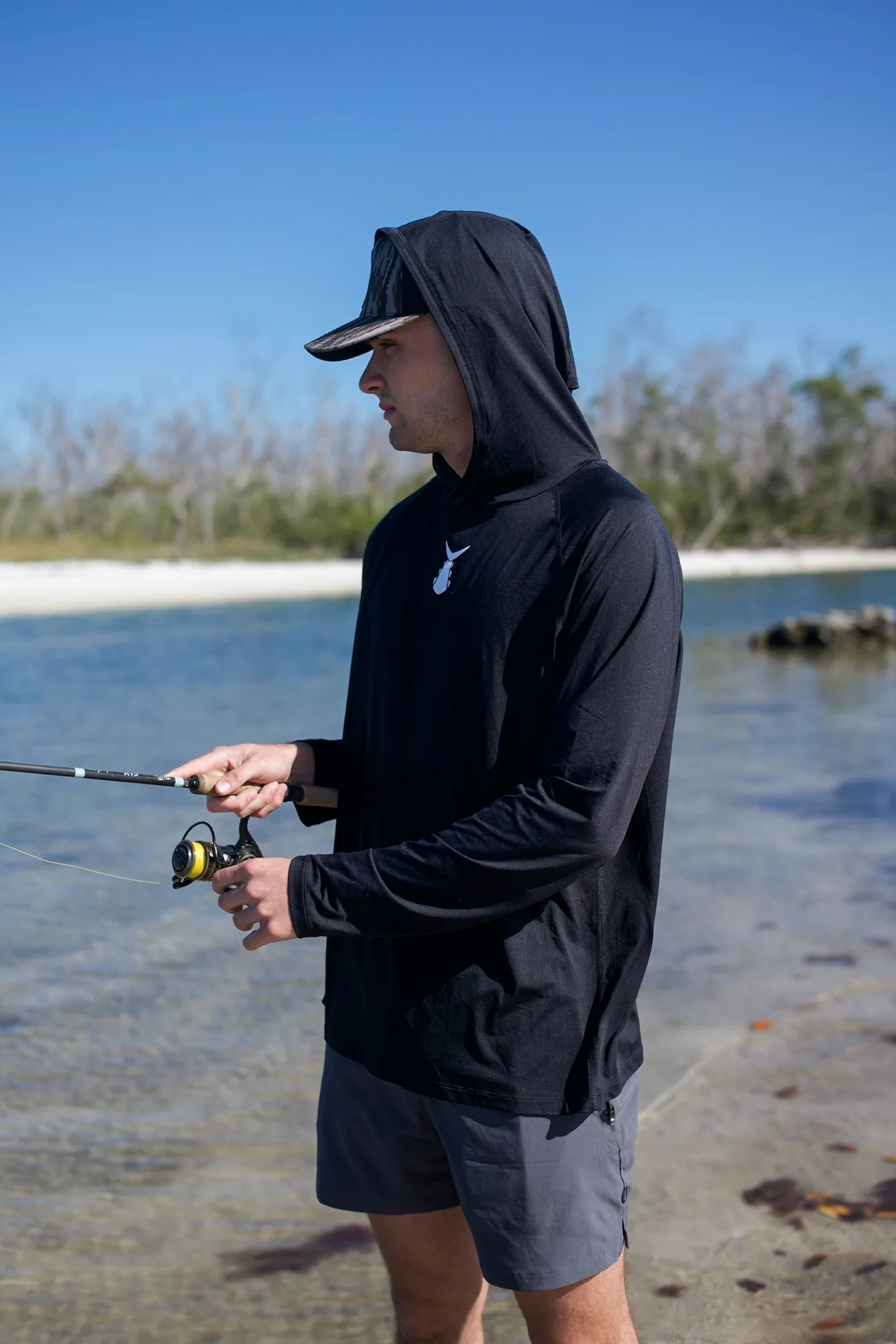Ahi Breeze Men's Hoodie | Black