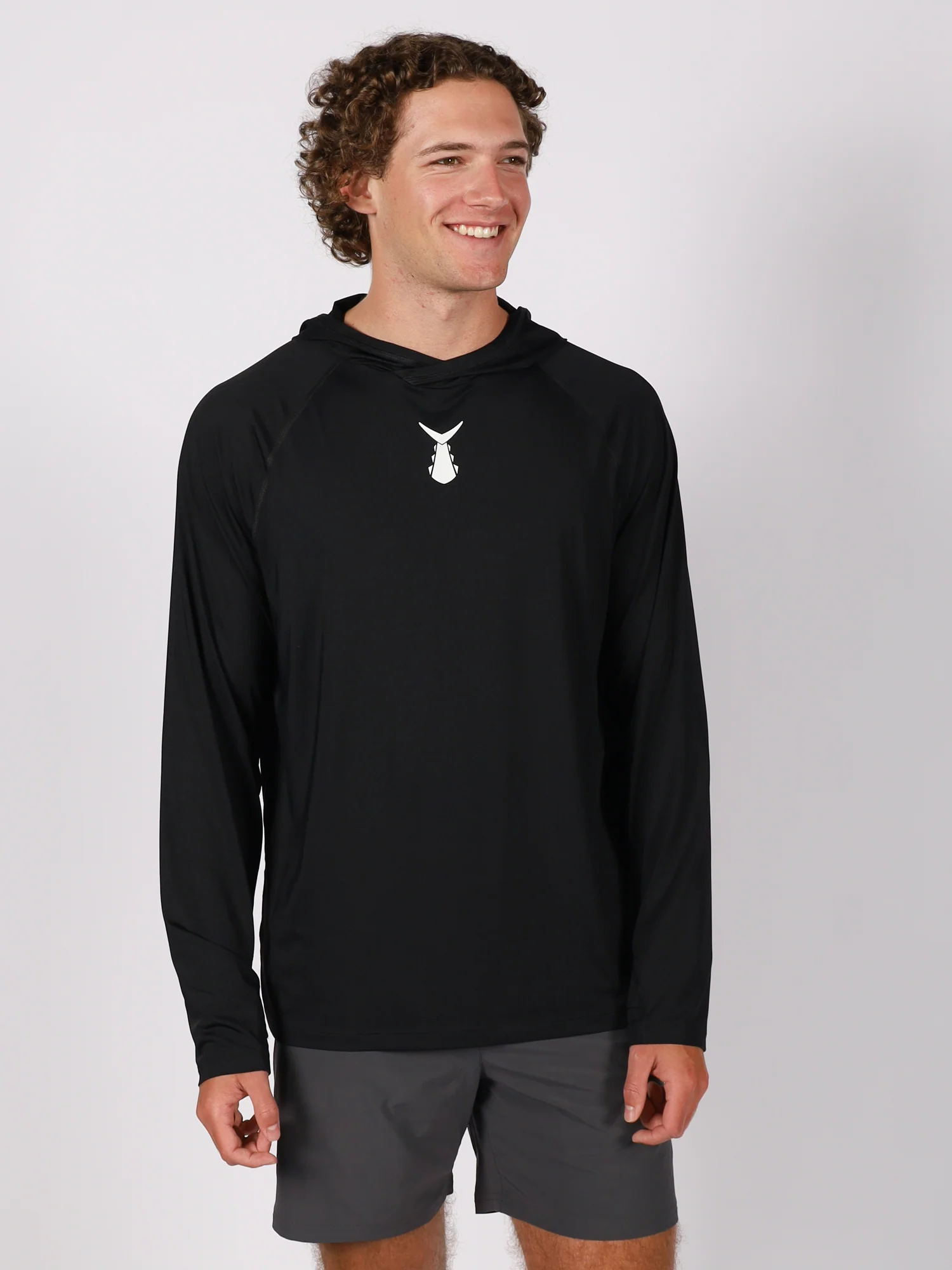 Ahi Breeze Men's Hoodie | Black - Image 2