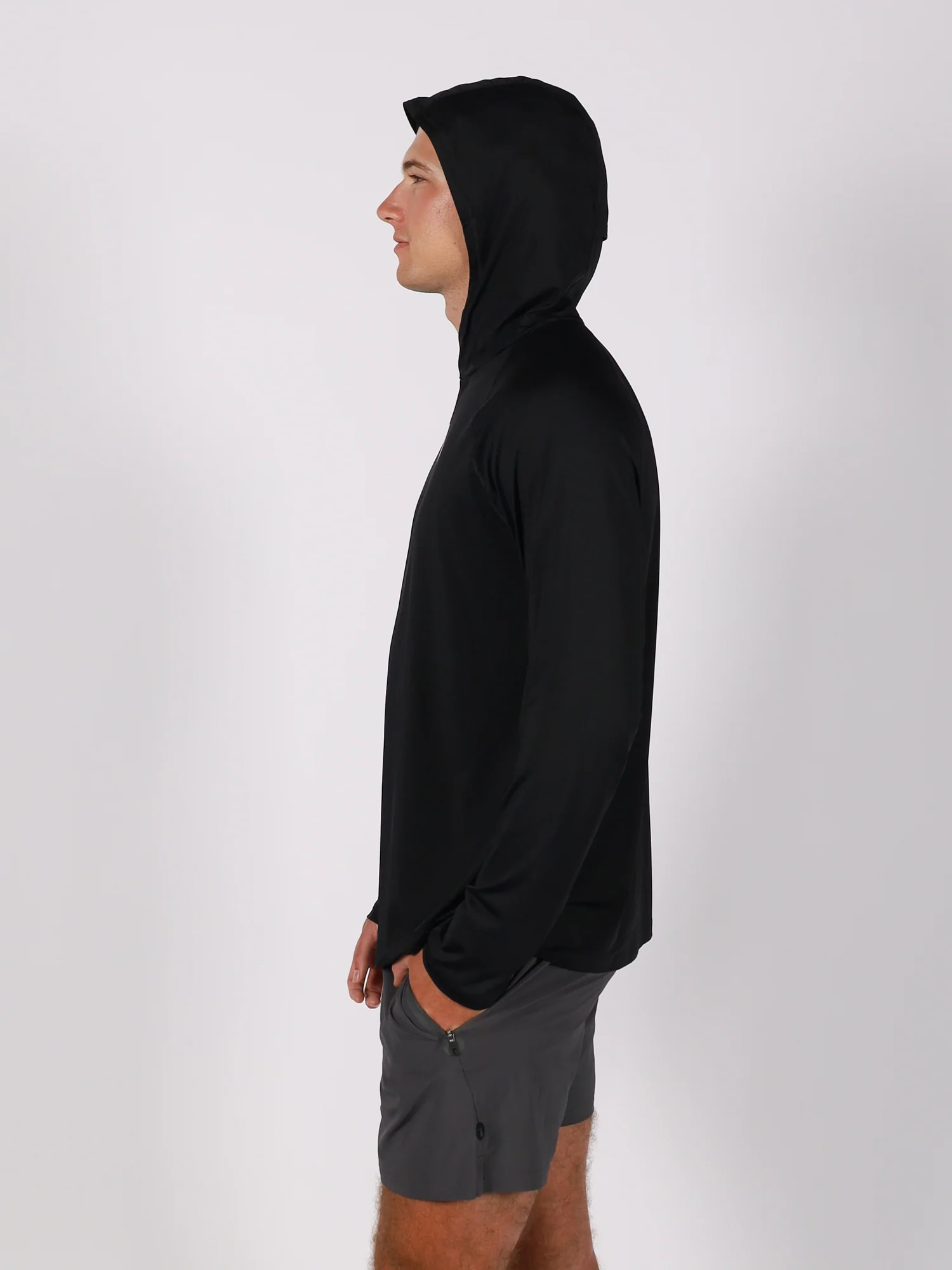 Ahi Breeze Men's Hoodie | Black - Image 8