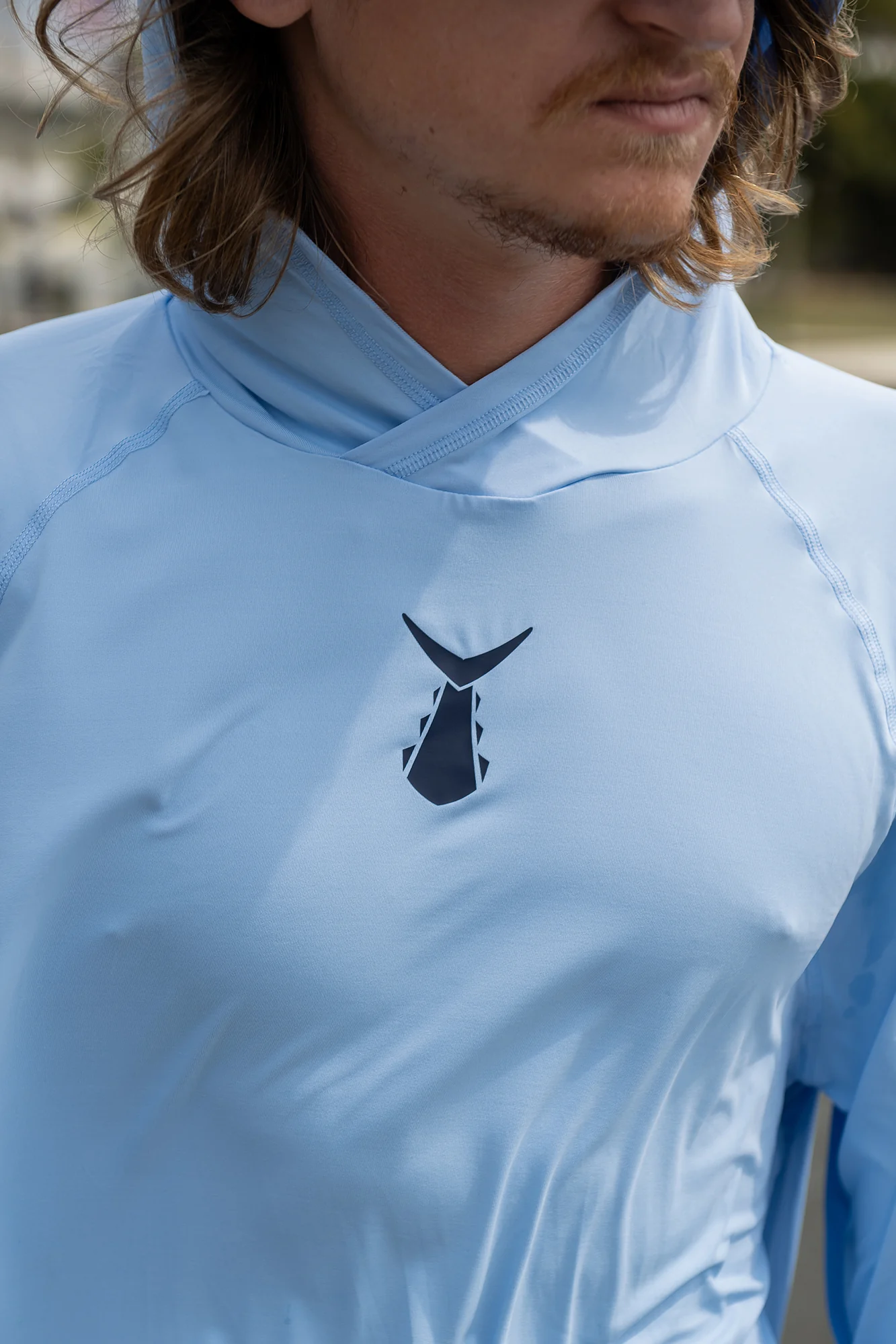Ahi Breeze Men's Hoodie | Sky - Image 3