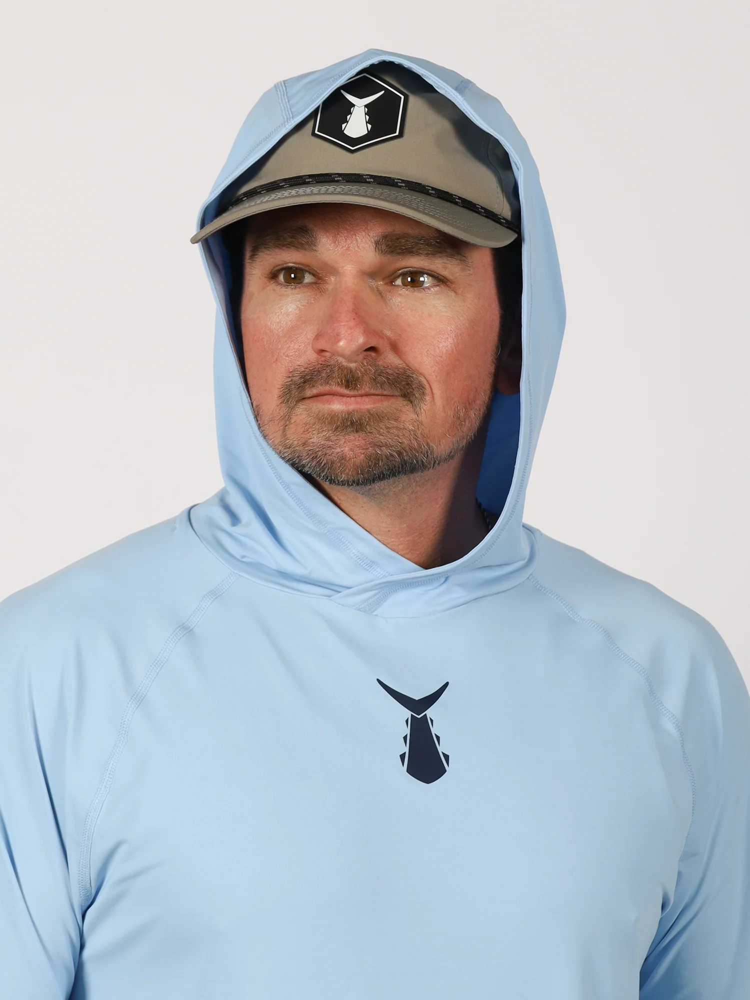 Ahi Breeze Men's Hoodie | Sky - Image 4