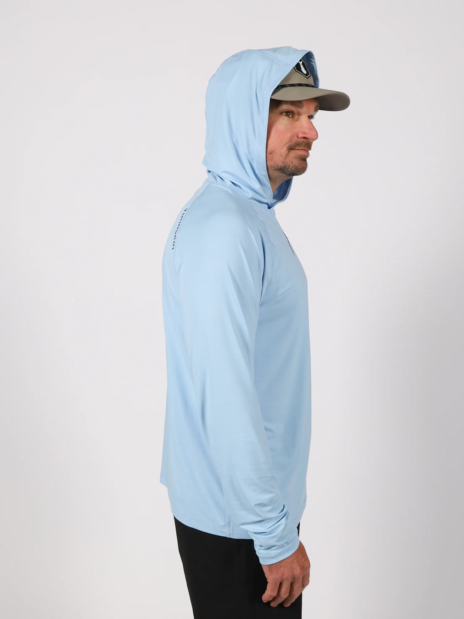 Ahi Breeze Men's Hoodie | Sky - Image 5