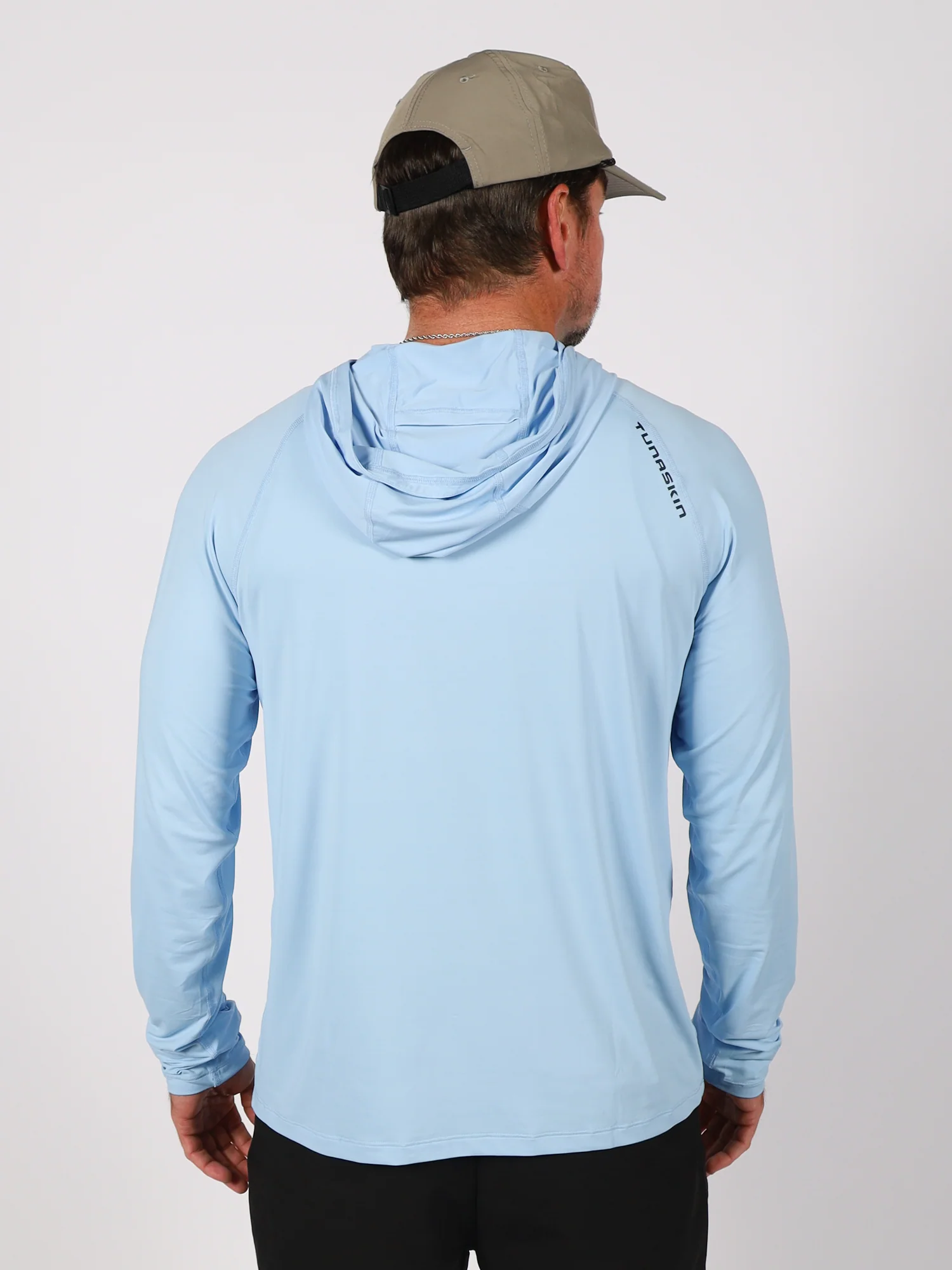 Ahi Breeze Men's Hoodie | Sky - Image 8